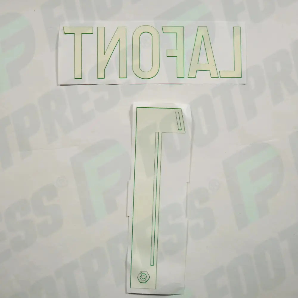 Flocado Oficial - Fc Nantes, Lafont, 2022/2023, X, Verde