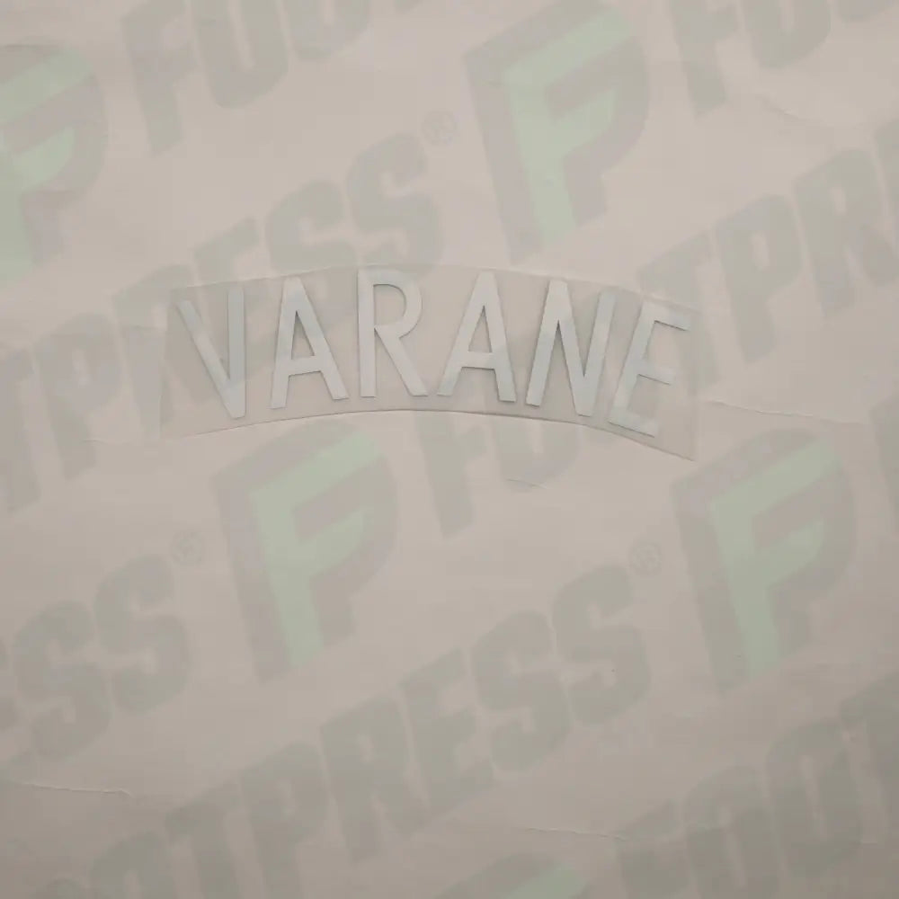 Official Flocking - France, Varane, 2016, Home, White