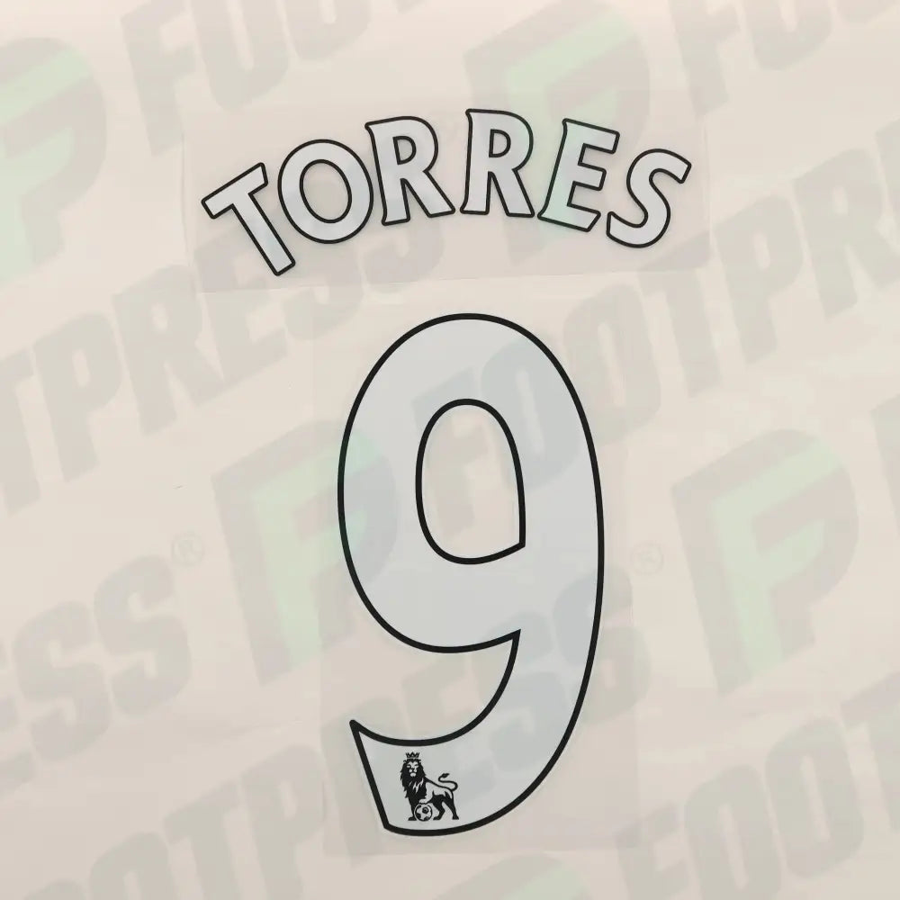 Impresión Oficial - Chelsea, Torres, 2010/2014, Local, Blanco