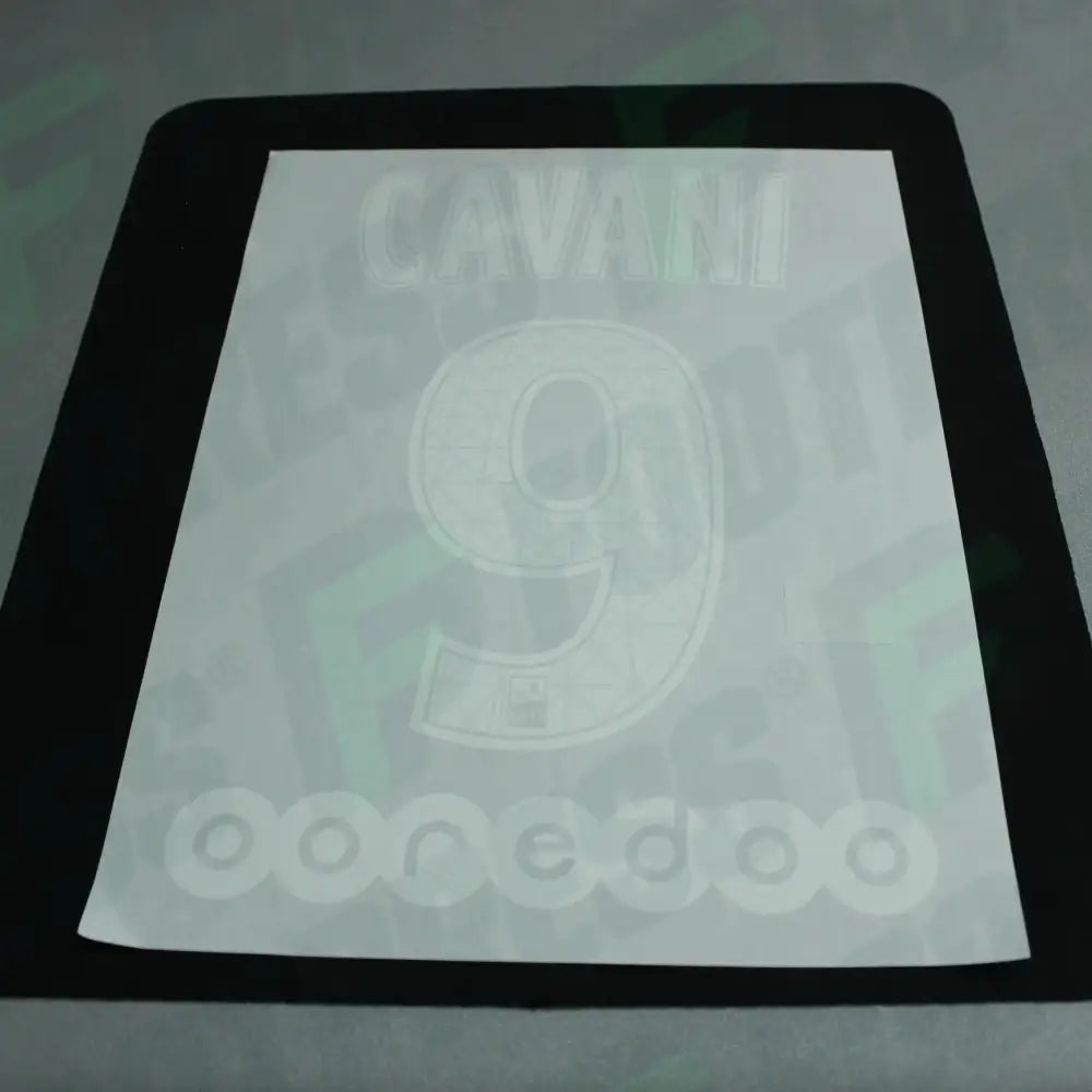Flocado Oficial - Paris Saint-Germain, Cavani, 2017/2018, Tercera, Blanco (PSG)