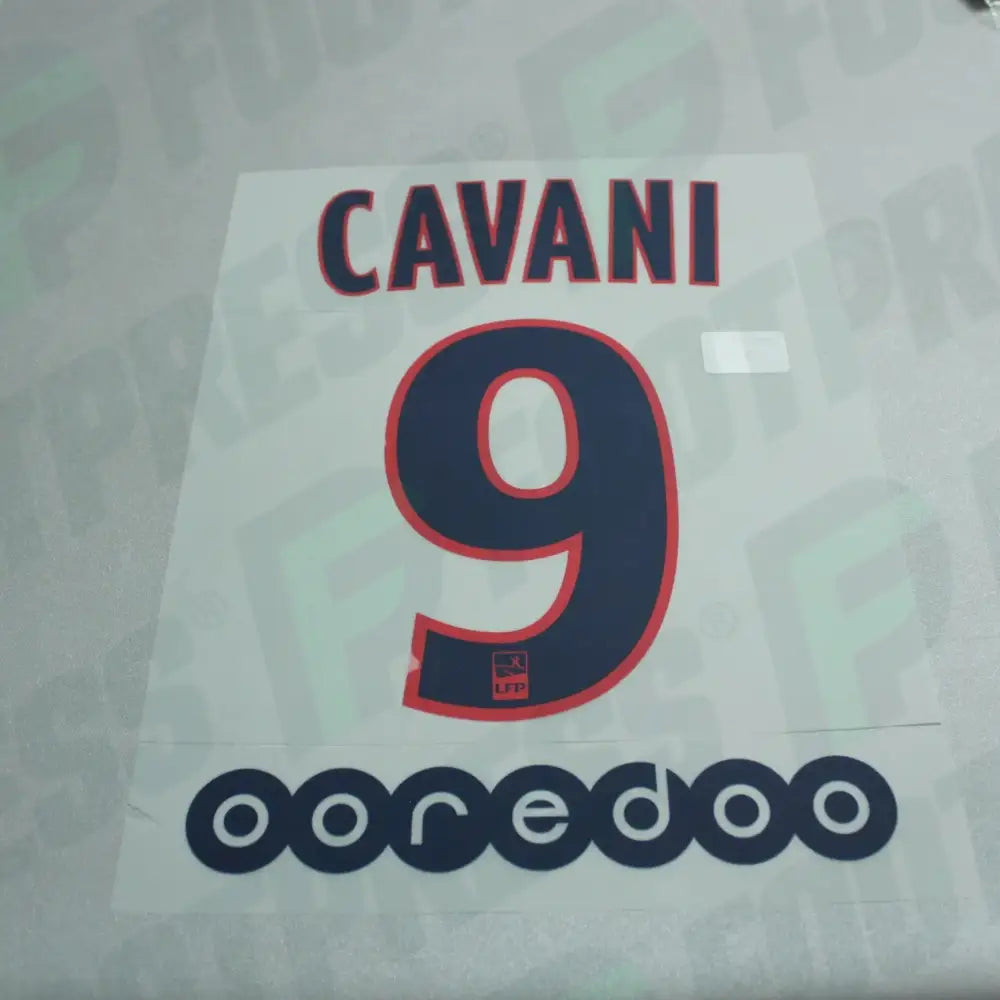 Flocado Oficial - Paris Saint-Germain, Cavani, 2015/2016, Segunda, Azul Marino (PSG)