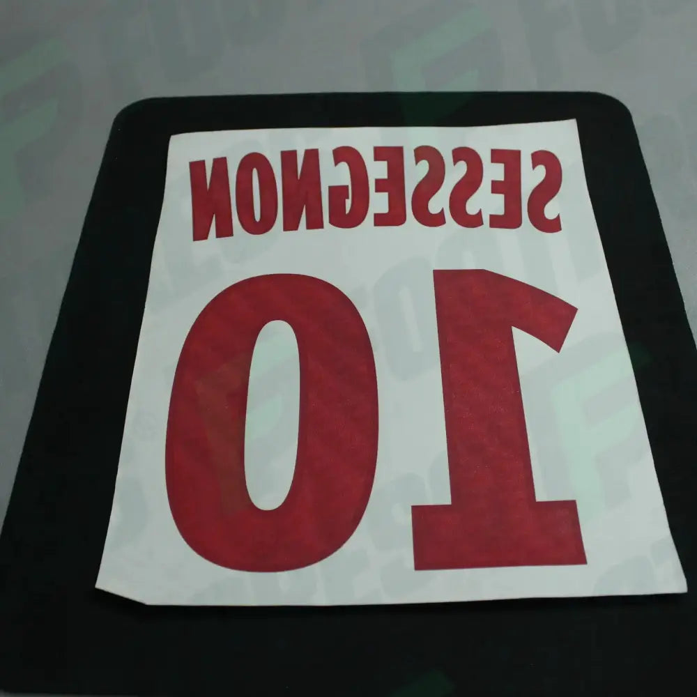 Flocado Oficial - Paris Saint-Germain, Sessegnon, 2010/2011, Local, Blanco (PSG)