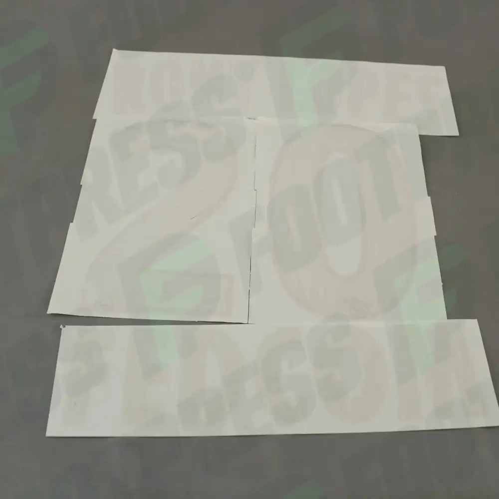 Flocado Oficial - AS Monaco, Rony Lopes, 2018/2019, Visitante, Oro/Rojo