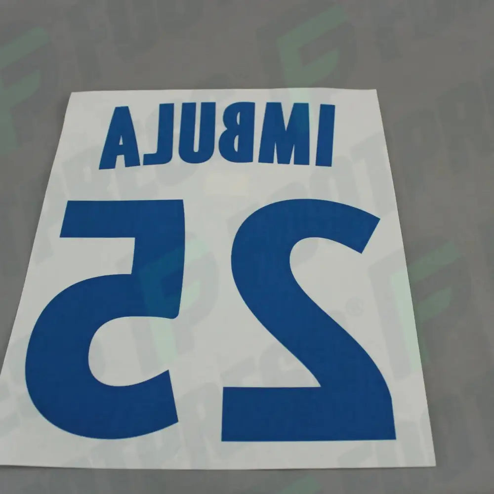 Flocado Oficial - Olympique de Marseille, Imbula, 2013/2014, Tercera, Plata/Azul (OM)