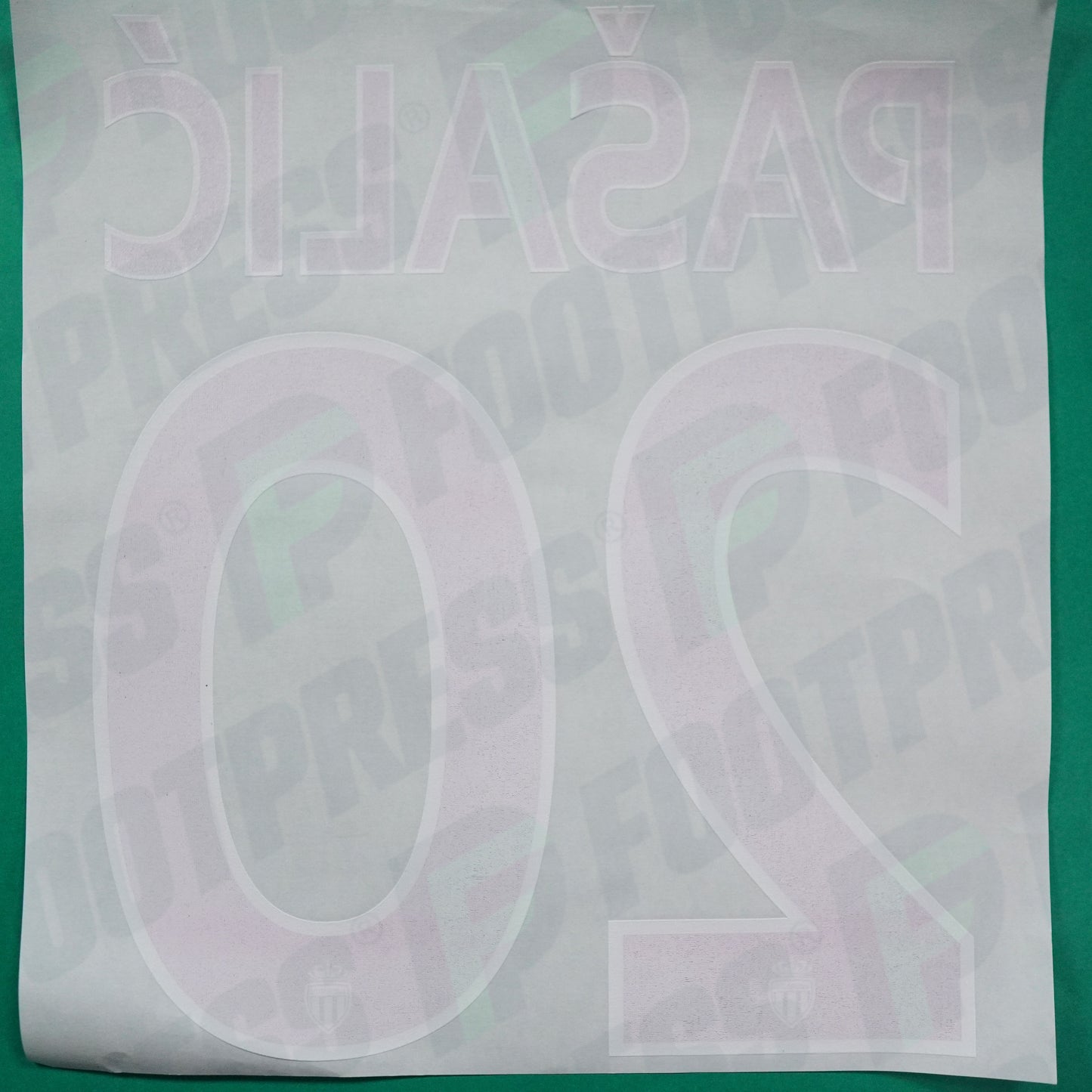 Flocage Officiel - AS Monaco, Pašalić, 2015/2016, Third, Rouge/Blanc