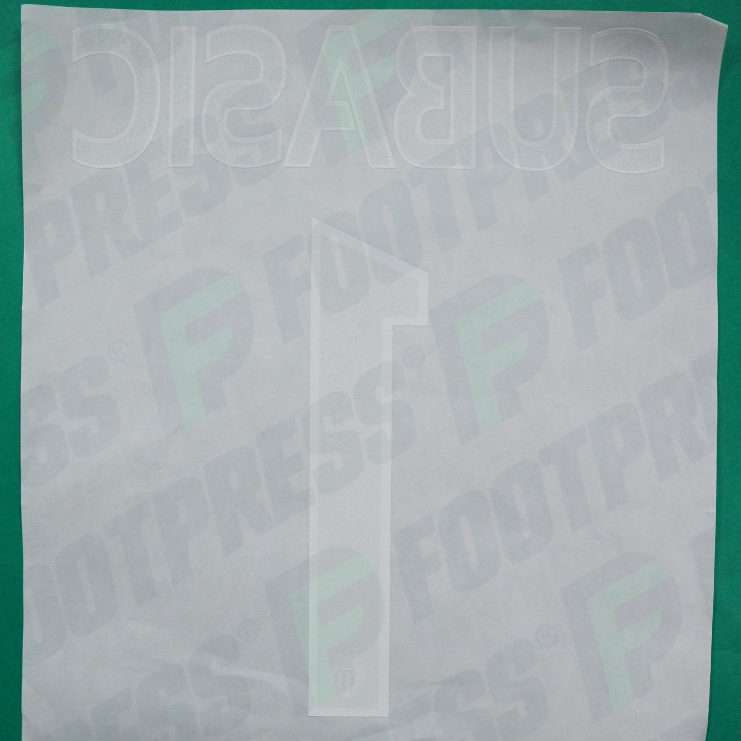 Flocage Officiel - AS Monaco, Subasic, 2015/2016, GK Europe Petit Logo, Noir/Blanc