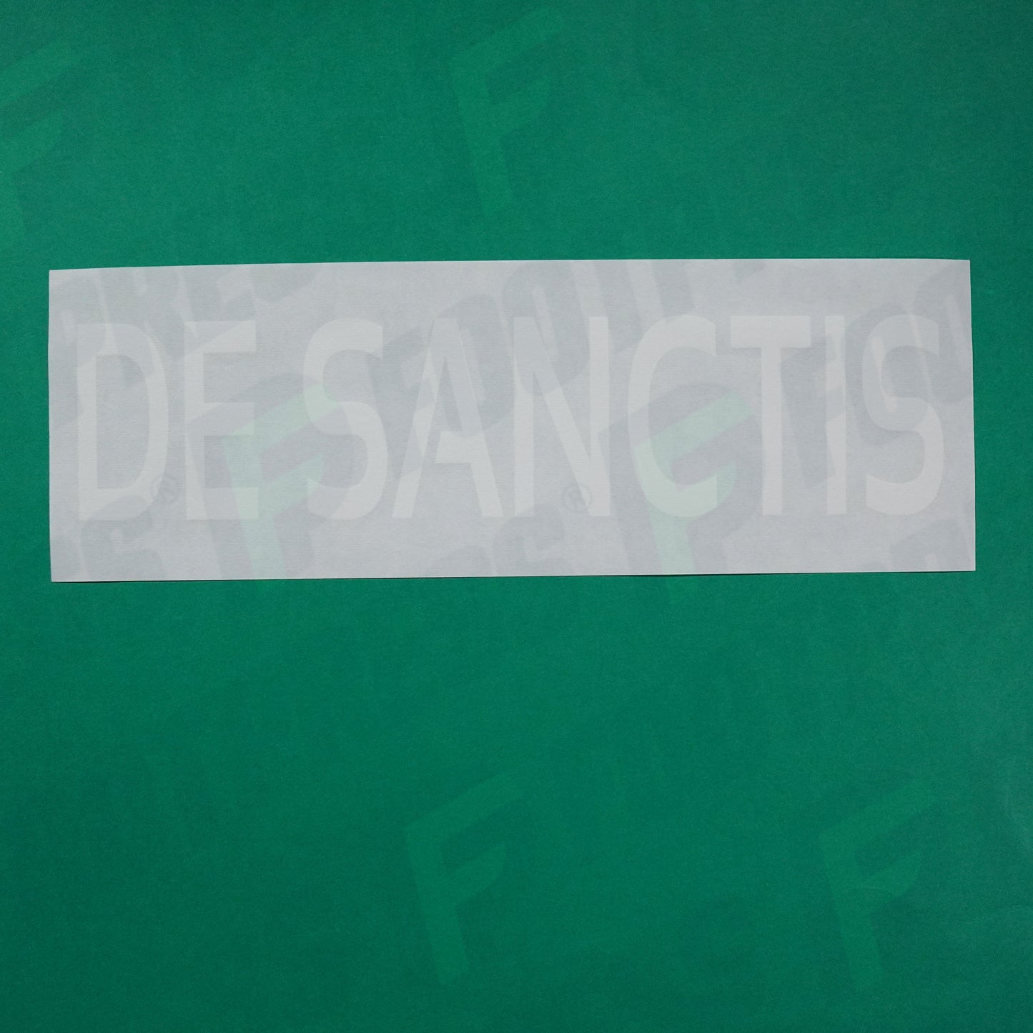 Flocage Officiel - AS Monaco, Nom Seul Europe, De Sanctis, 2016/2017, GK, Blanc