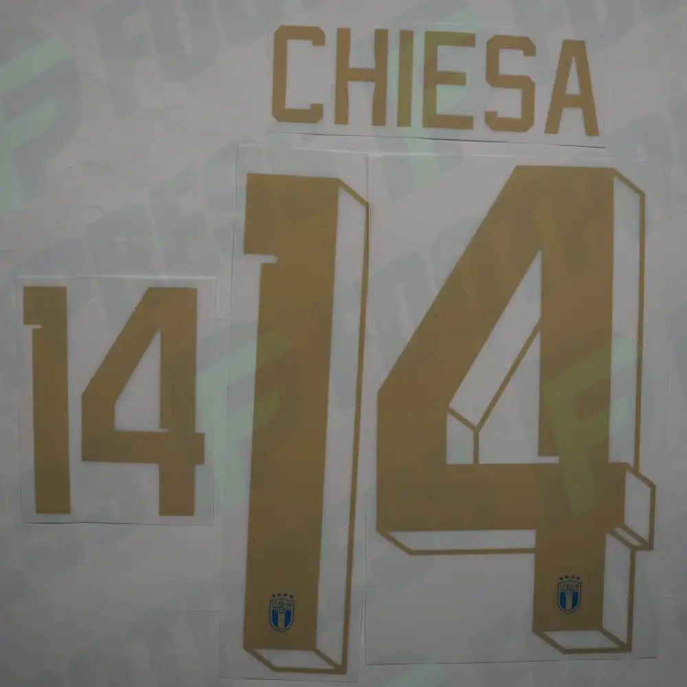 Flocado oficial - Italia, Chiesa, 2022, casa, oro