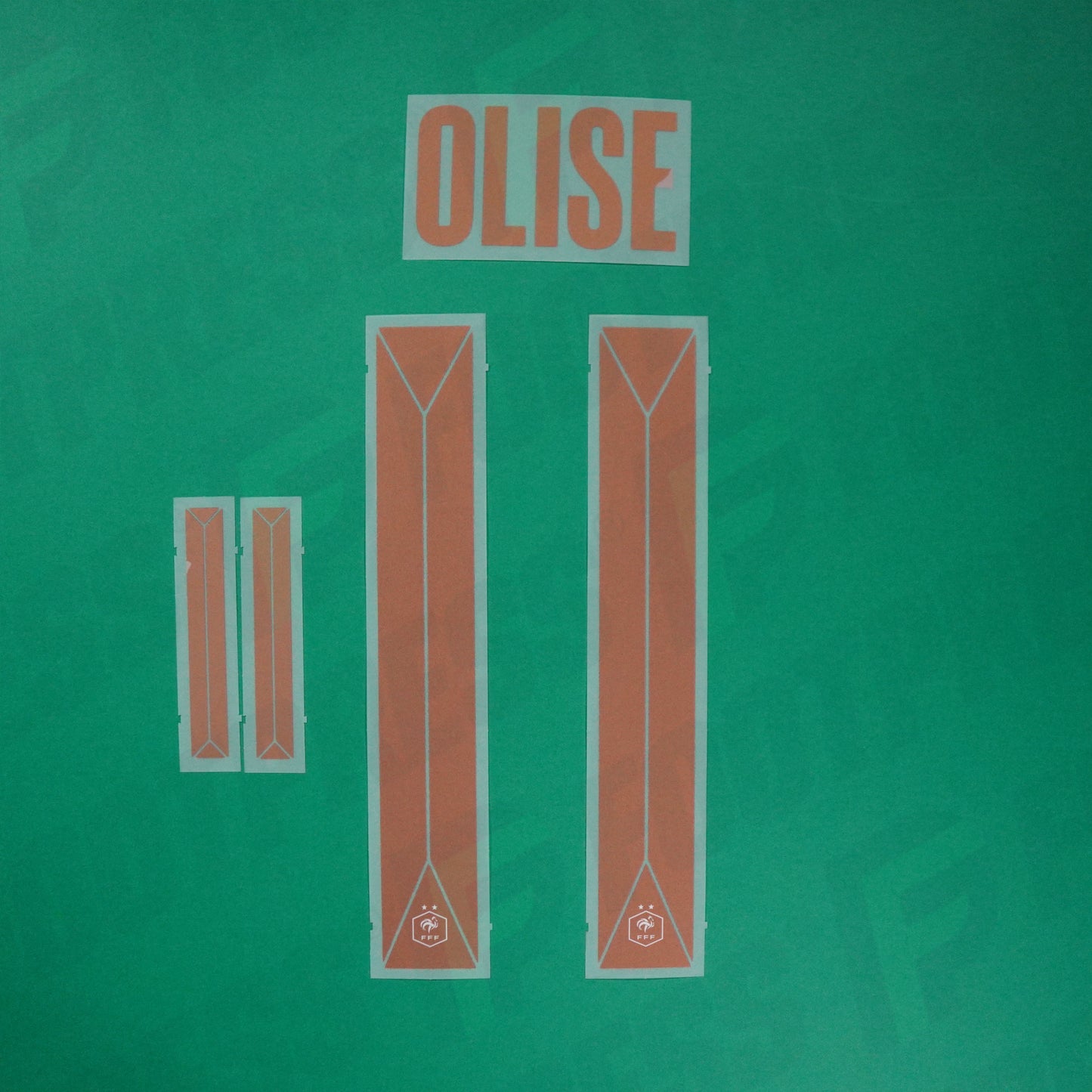 Flocage Officiel - France, Olise, 2026, Away, Doré