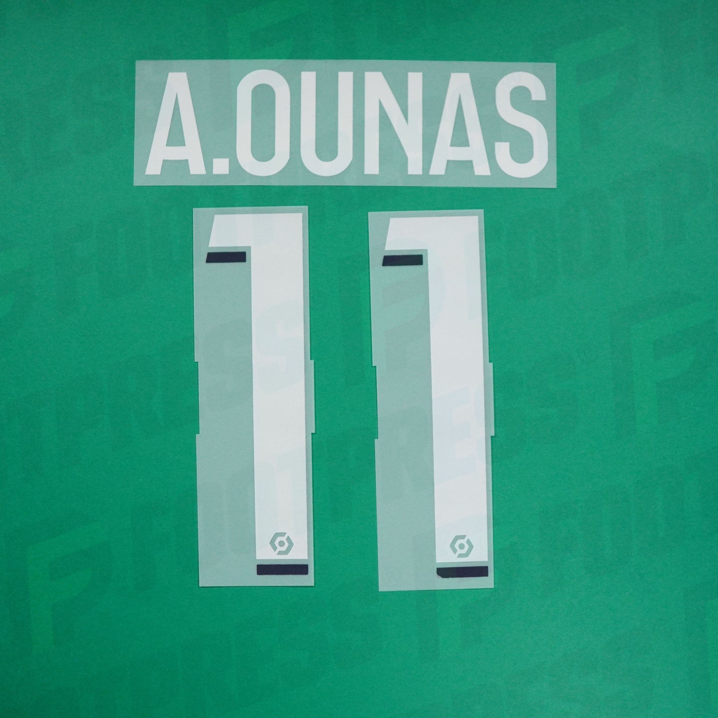 Flocado Oficial - Lille OSC, Ounas, 2022/2023, Local, Blanco (LOSC)