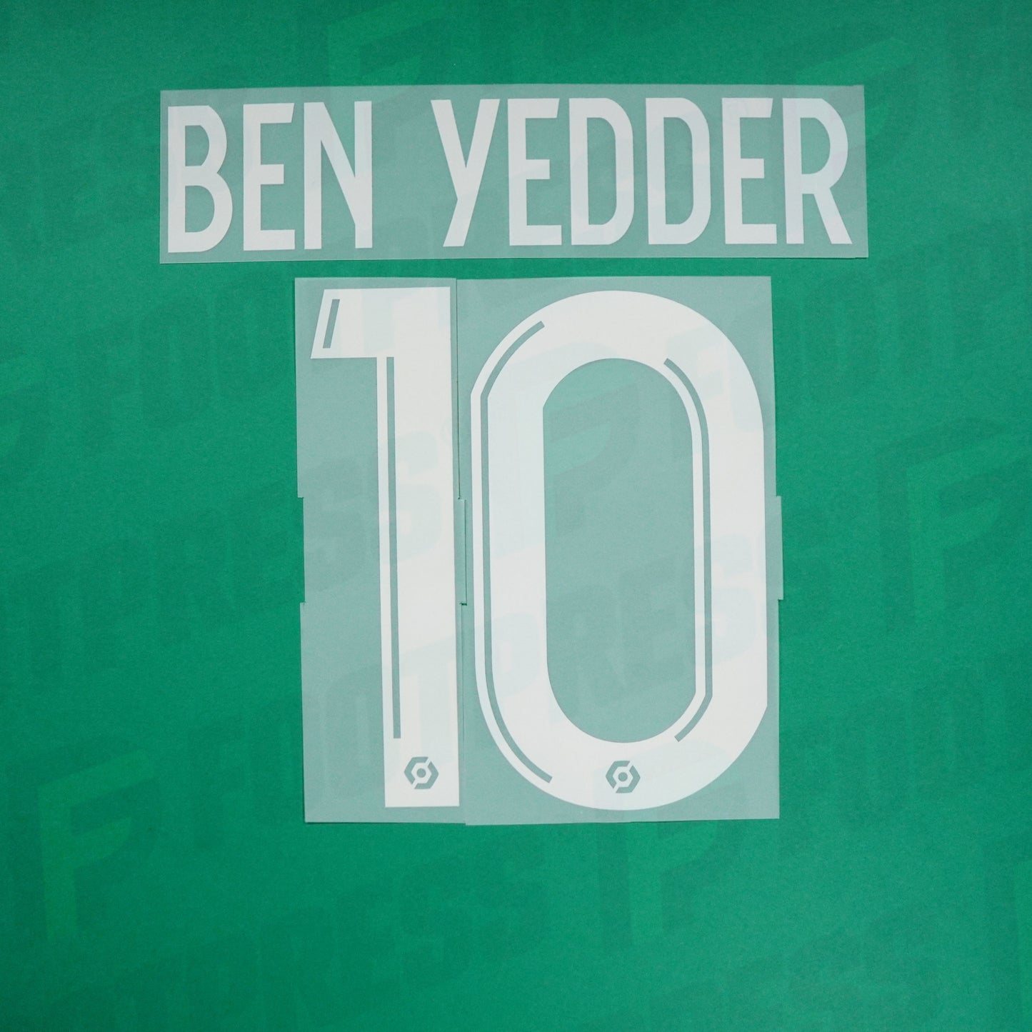 Flocado Oficial - AS Monaco, Ben Yedder, 2022/2023, Visitante, Blanco