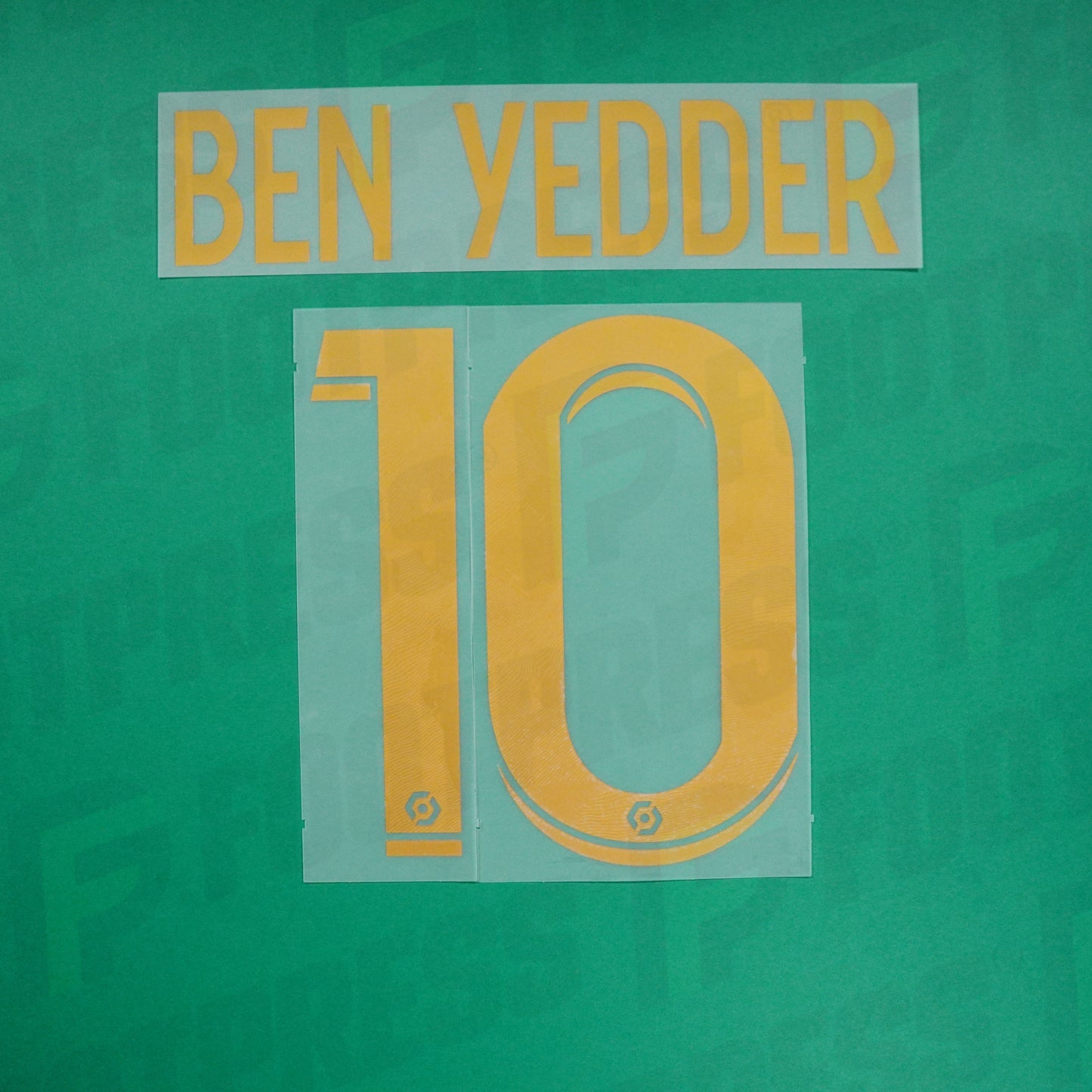 Flocage Officiel - AS Monaco, Ben Yedder, 2023/2024, Away, Doré