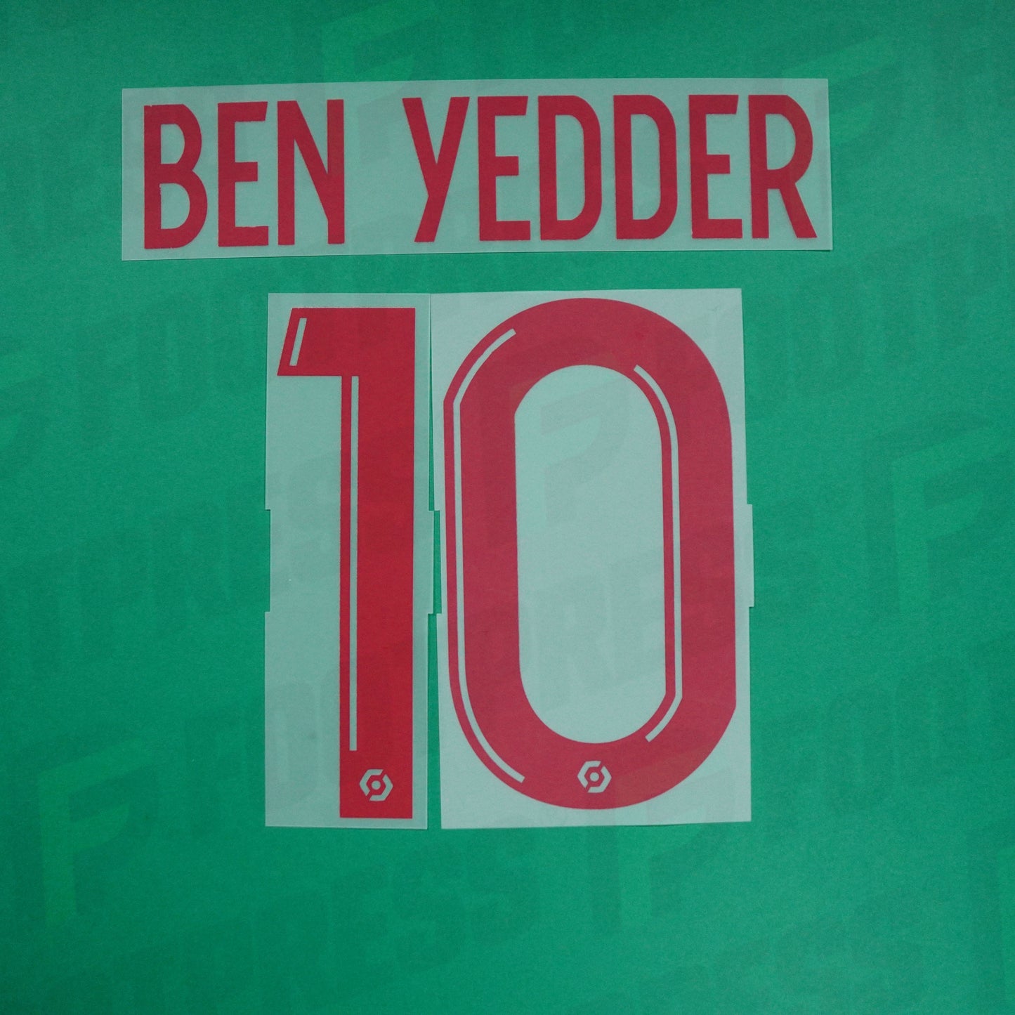 Official Nameset - AS Monaco, Ben Yedder, 2022/2023, Home, Red