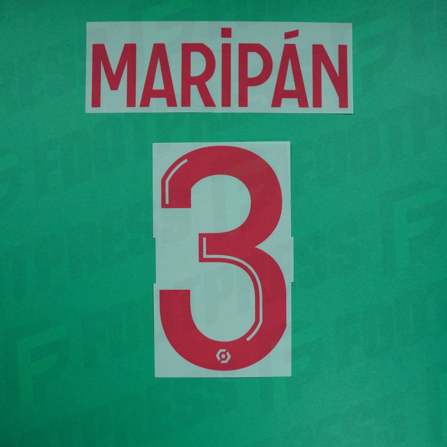 Flocage Officiel - AS Monaco, Maripan, 2022/2023, Home, Rouge (ASM)