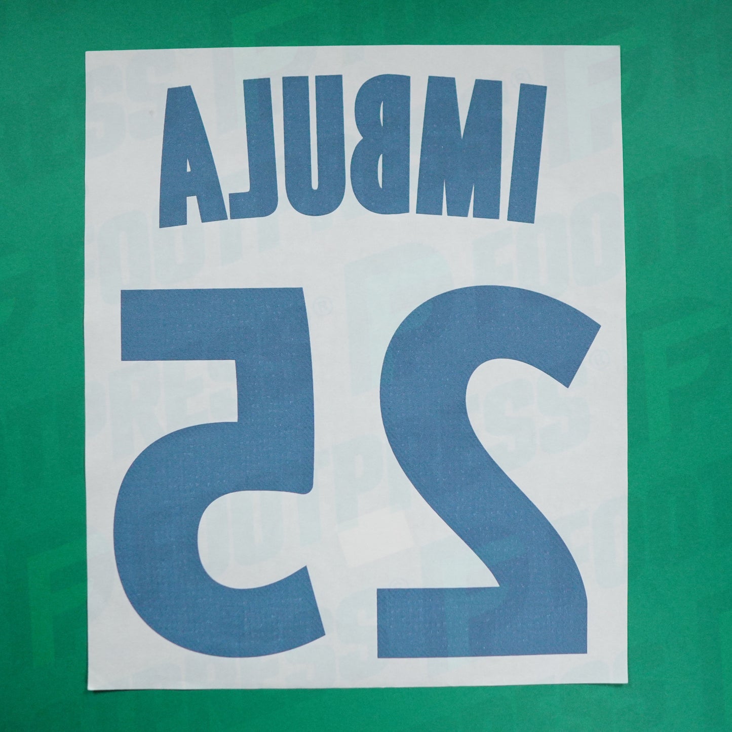 Flocado Oficial - Olympique de Marseille, Imbula, 2013/2014, Segunda, Blanco/Blanco azul (OM)