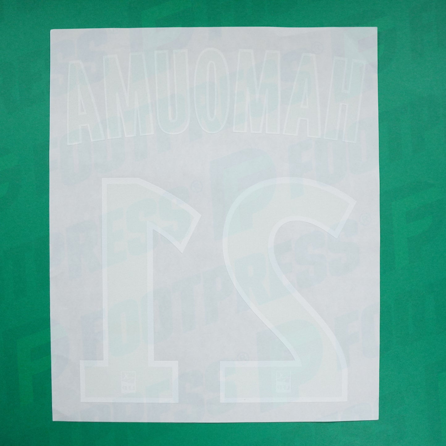 Flocado Oficial - AS Saint-Etienne, Hamouma, 2016/2017, Visitante, Verde (ASSE)