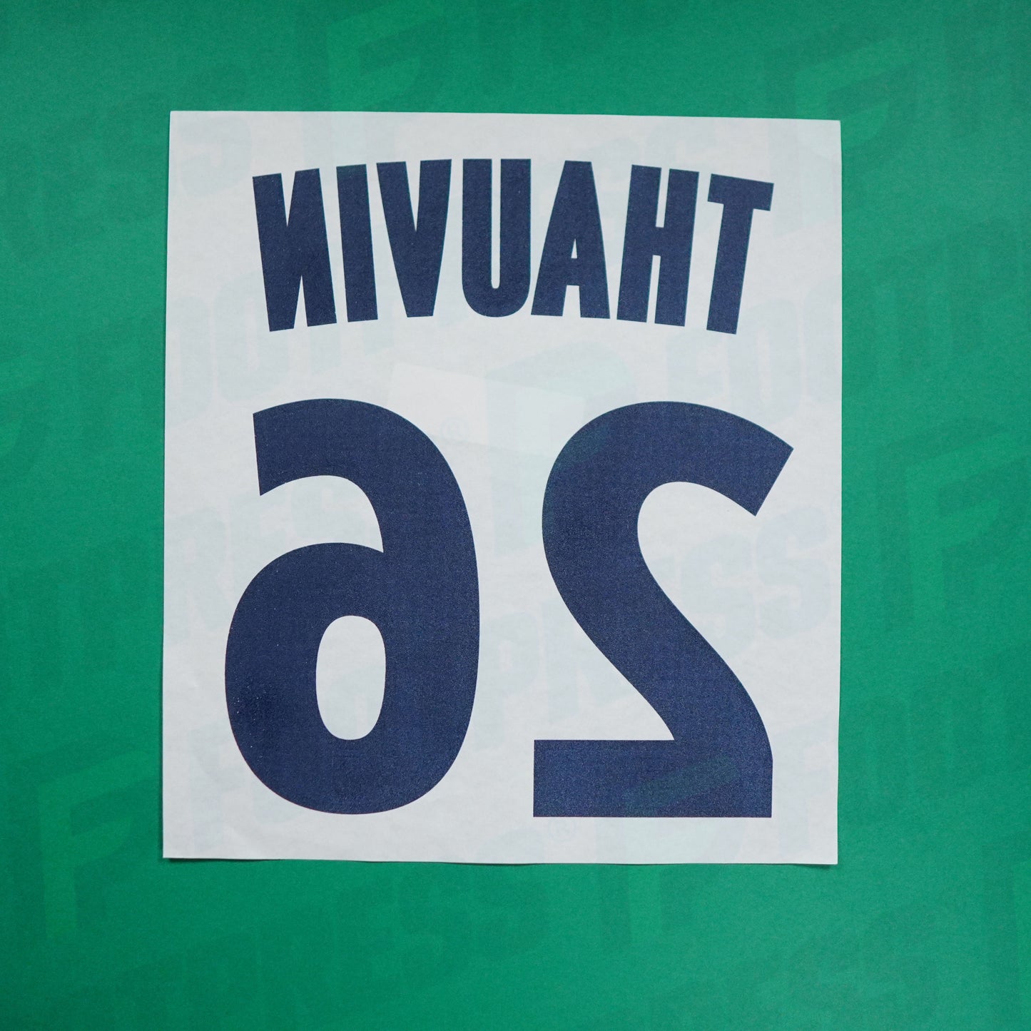 Flocage Officiel - Olympique de Marseille ENFANT, Thauvin, 2019/2020, Away JUNIOR, Blanc/Bleu (OM)