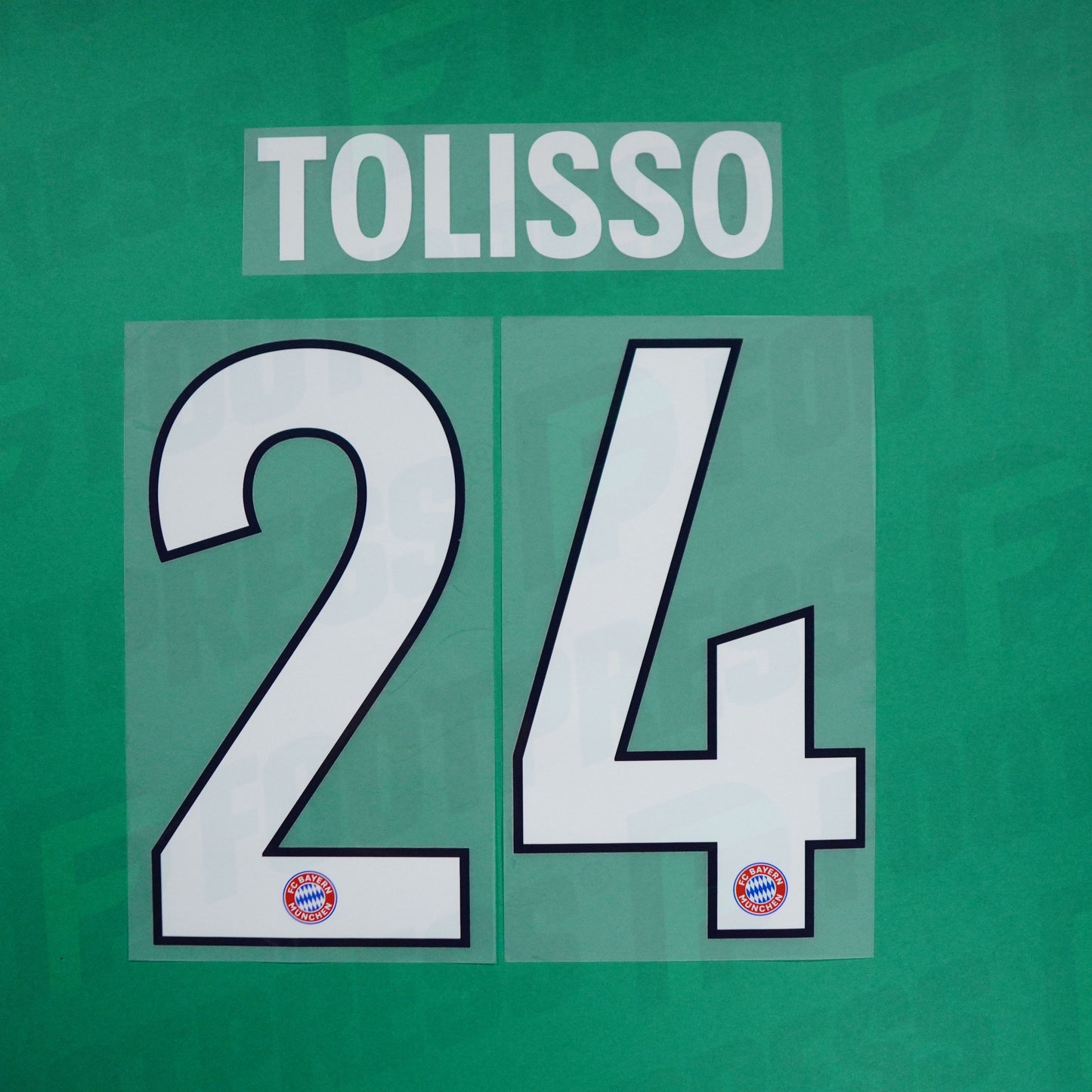 Official Nameset - Bayern Munich, Tolisso, 2018/2019, Home, White