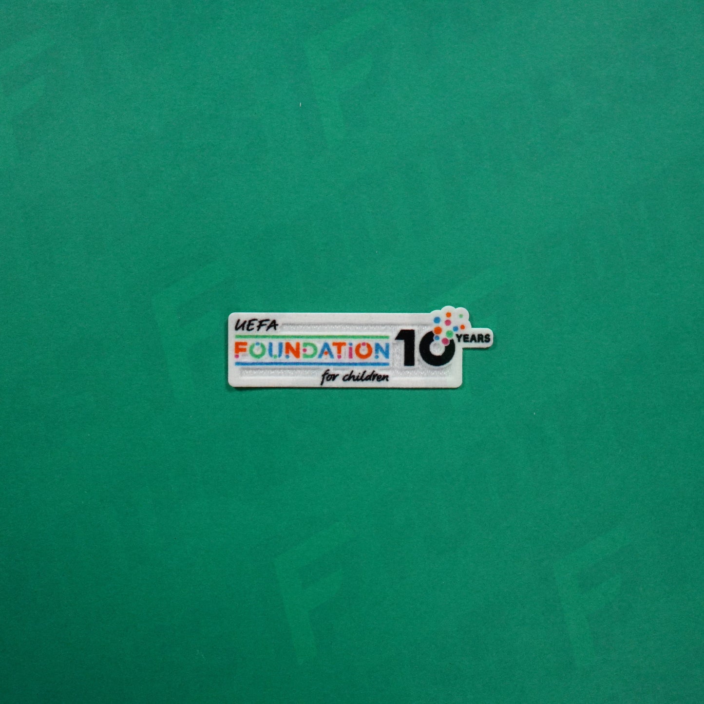 Flocage Officiel - Patch ENFANT, Uefa Foundation 10 Years Anniversary JUNIOR (Champions League / Nations)