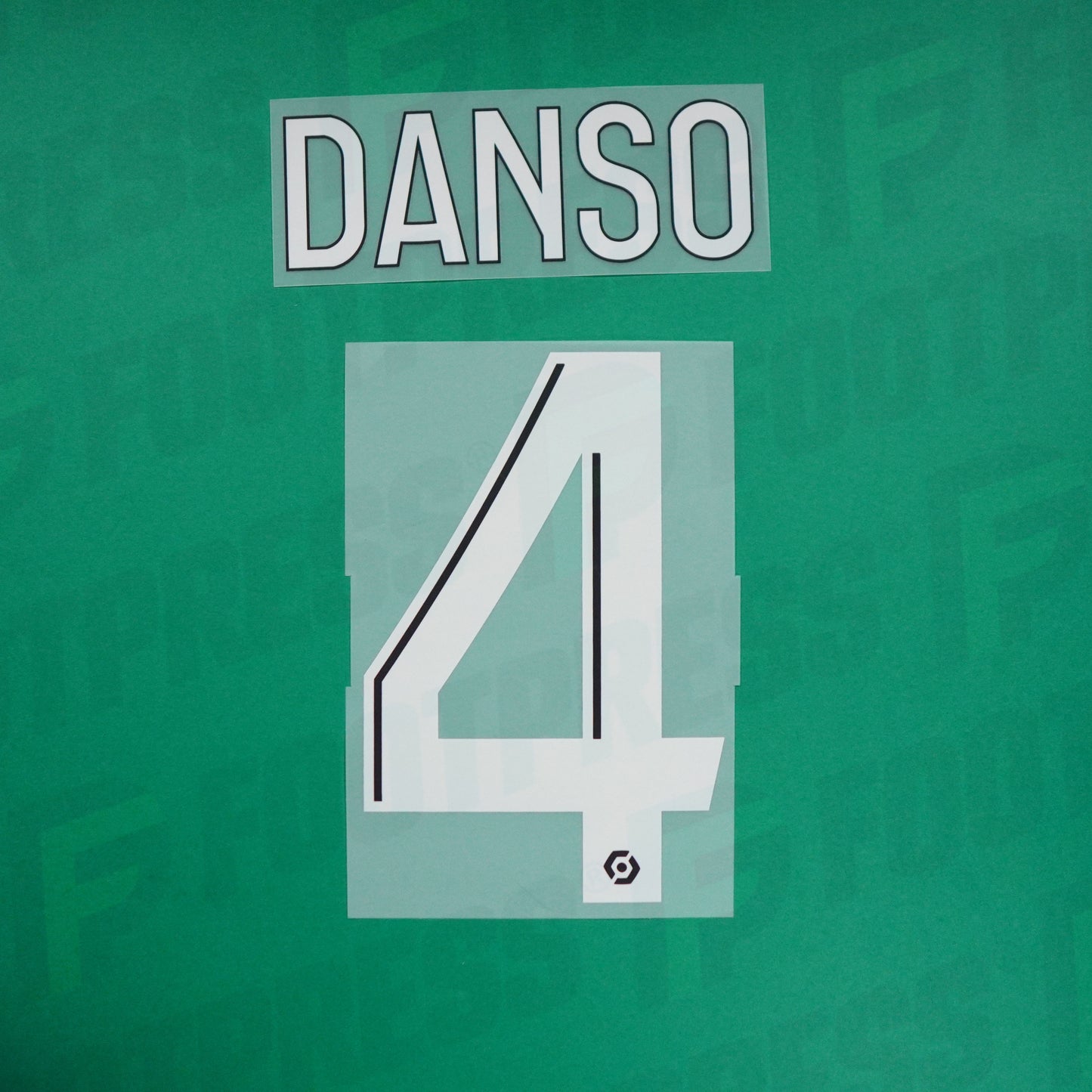Official Nameset - RC Lens, Danso, 2022/2023, Away, White