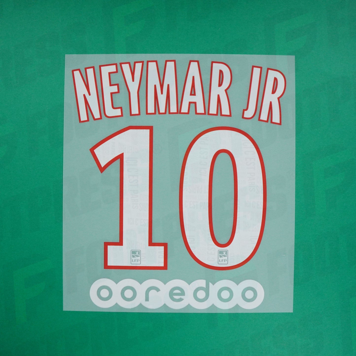 Flocado Oficial - Paris Saint-Germain KIDS, Neymar JR, 2019/2020, Local JUNIOR, Rojo (PSG)