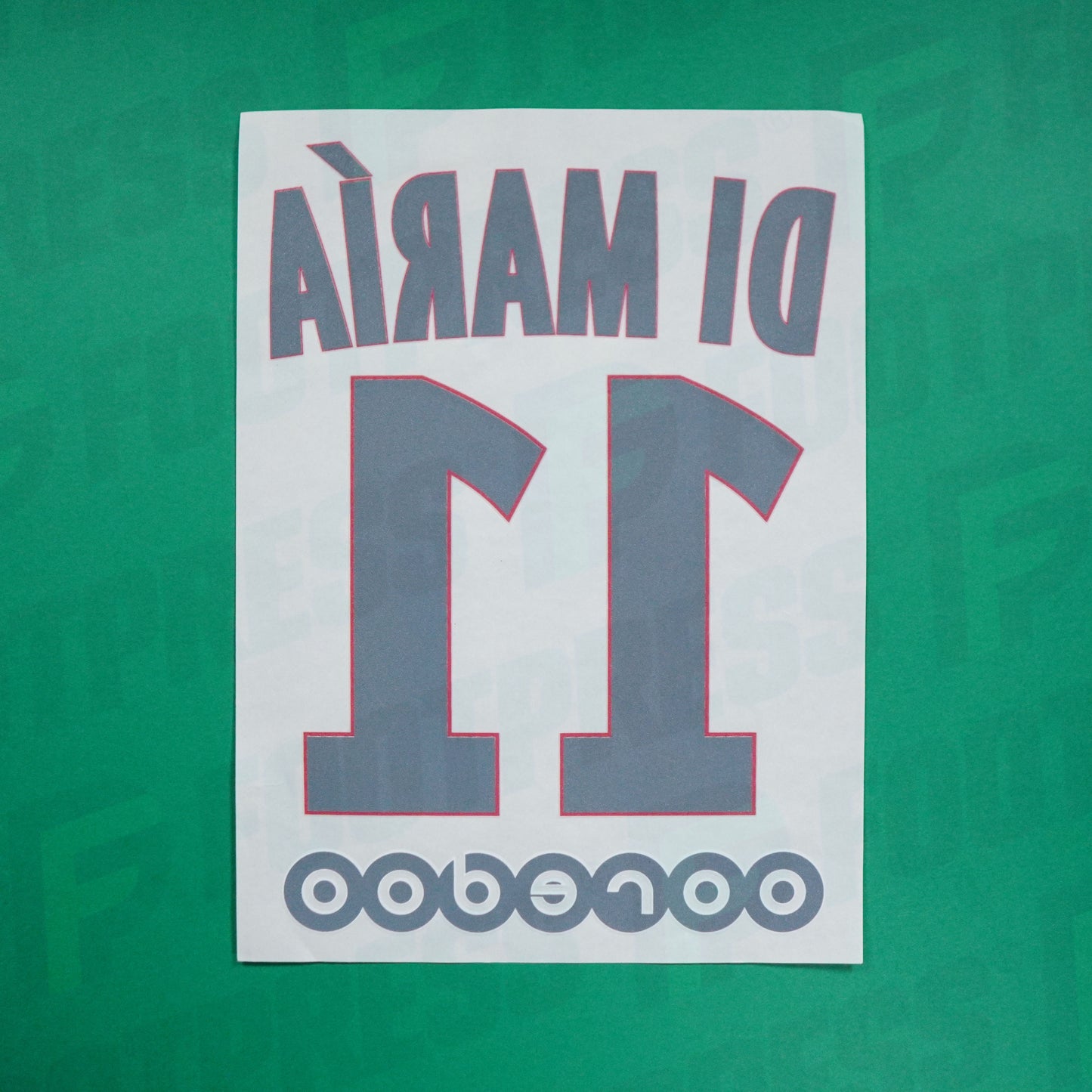 Flocado Oficial - Paris Saint-Germain KIDS, Di Maria, 2015/2016, Local JUNIOR, Blanco (PSG)