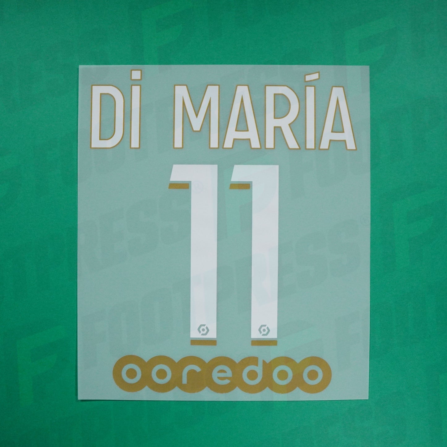 Flocado Oficial - Paris Saint-Germain KIDS, Di Maria, 2020/2021, Tercera JUNIOR, Blanco/Oro (PSG)