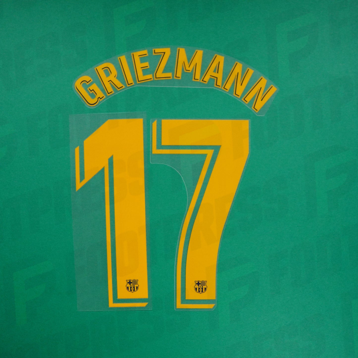 Flocage Officiel - FC Barcelone ENFANT, Griezmann, 2019/2020, Home JUNIOR, Jaune