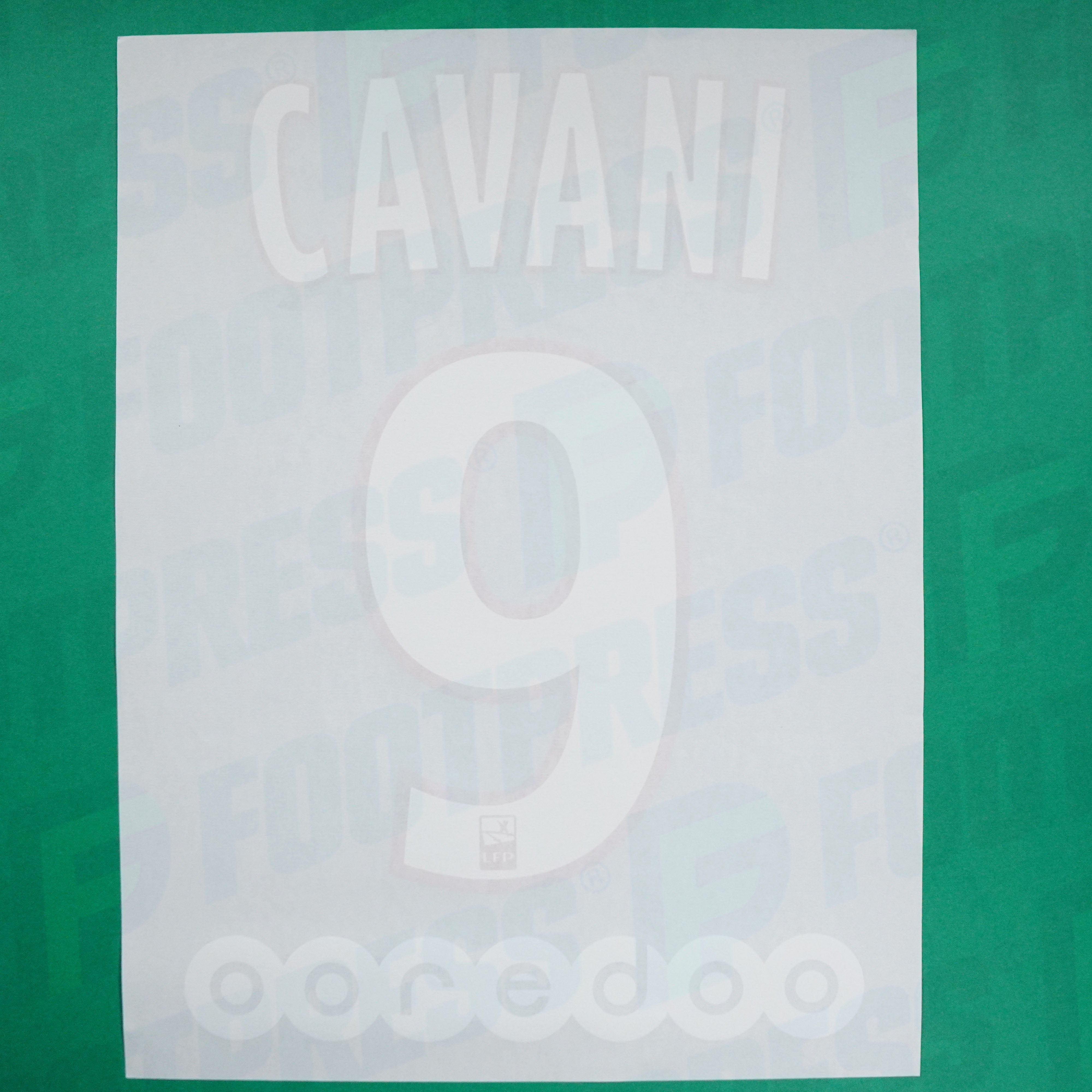 Flocage Officiel PSG 2017/2018 Cavani Ext Flocage Officiel PSG 2017/2018 Cavani Ext