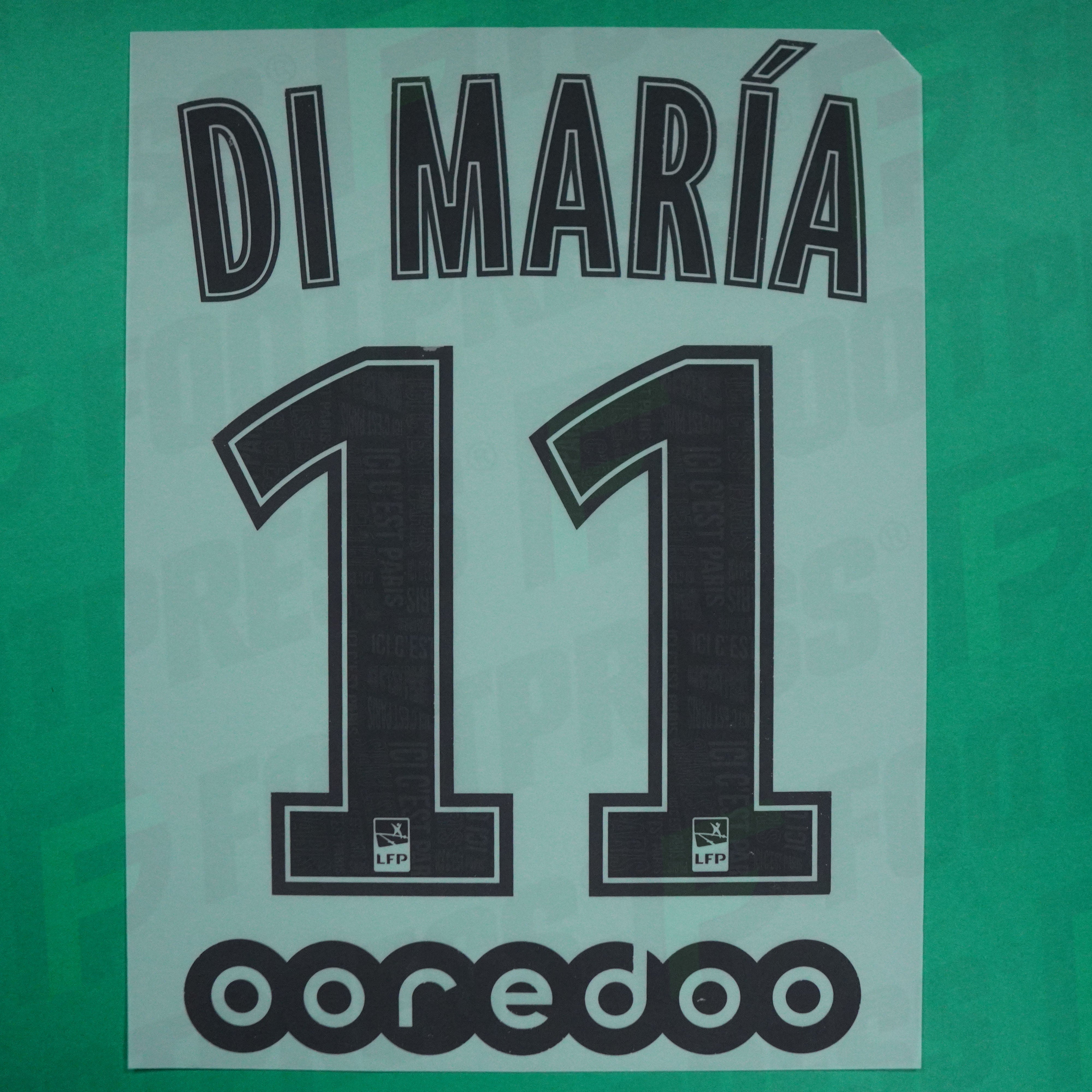 Flocage Officiel - Paris Saint-Germain, Di Maria, 2021/2022, Home LDC Flocage Officiel - Paris Saint-Germain, Di Maria, 2021/2022, Home LDC