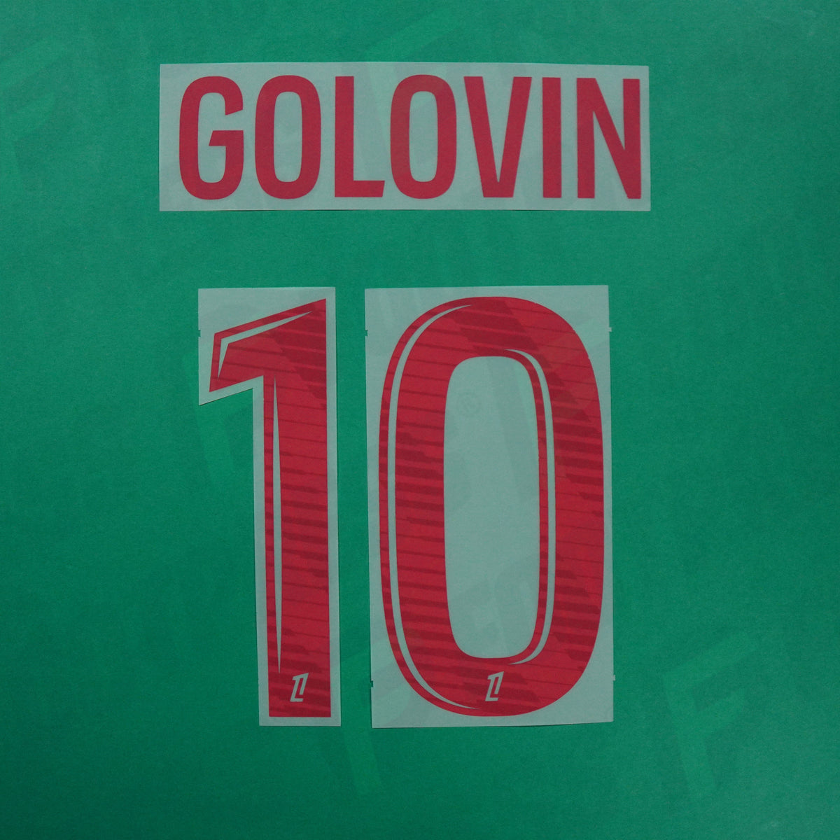 Flocage Officiel - AS Monaco, Golovin, 2026/2027, Home, Rouge
