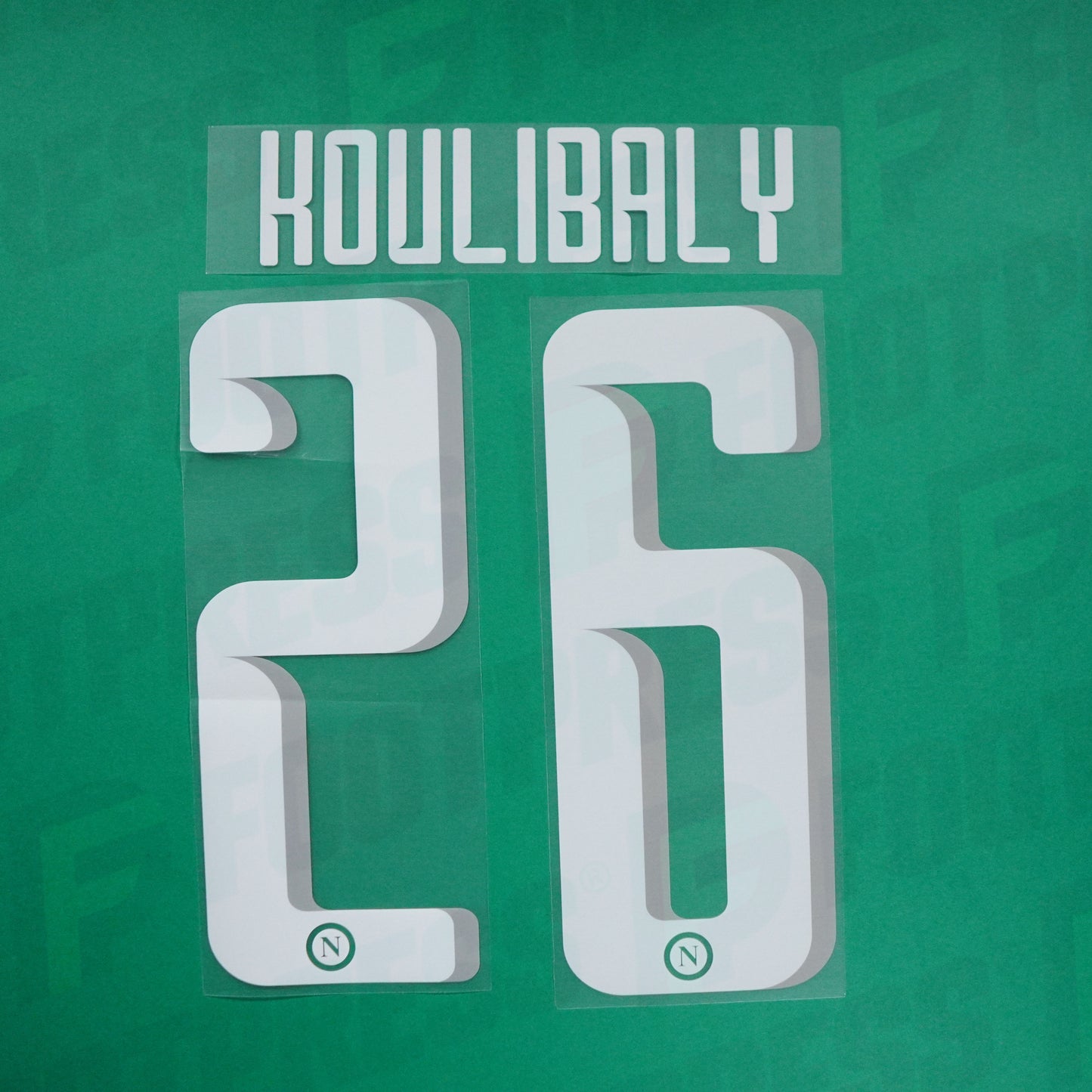 Flocado Oficial - Napoli, Koulibaly, 2016/2017, Local, Blanco