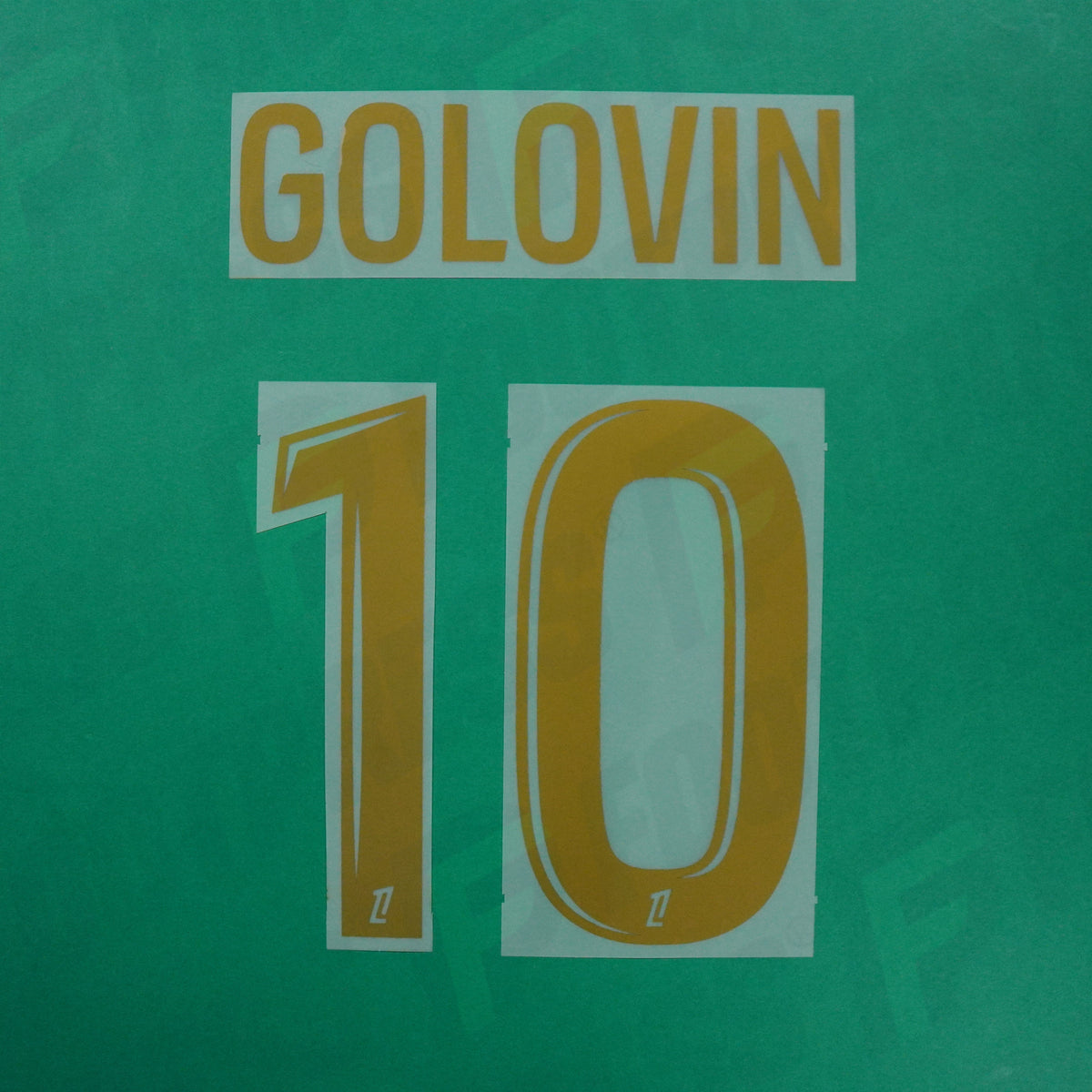 Flocage Officiel - AS Monaco, Golovin, 2026/2027, Away, Doré