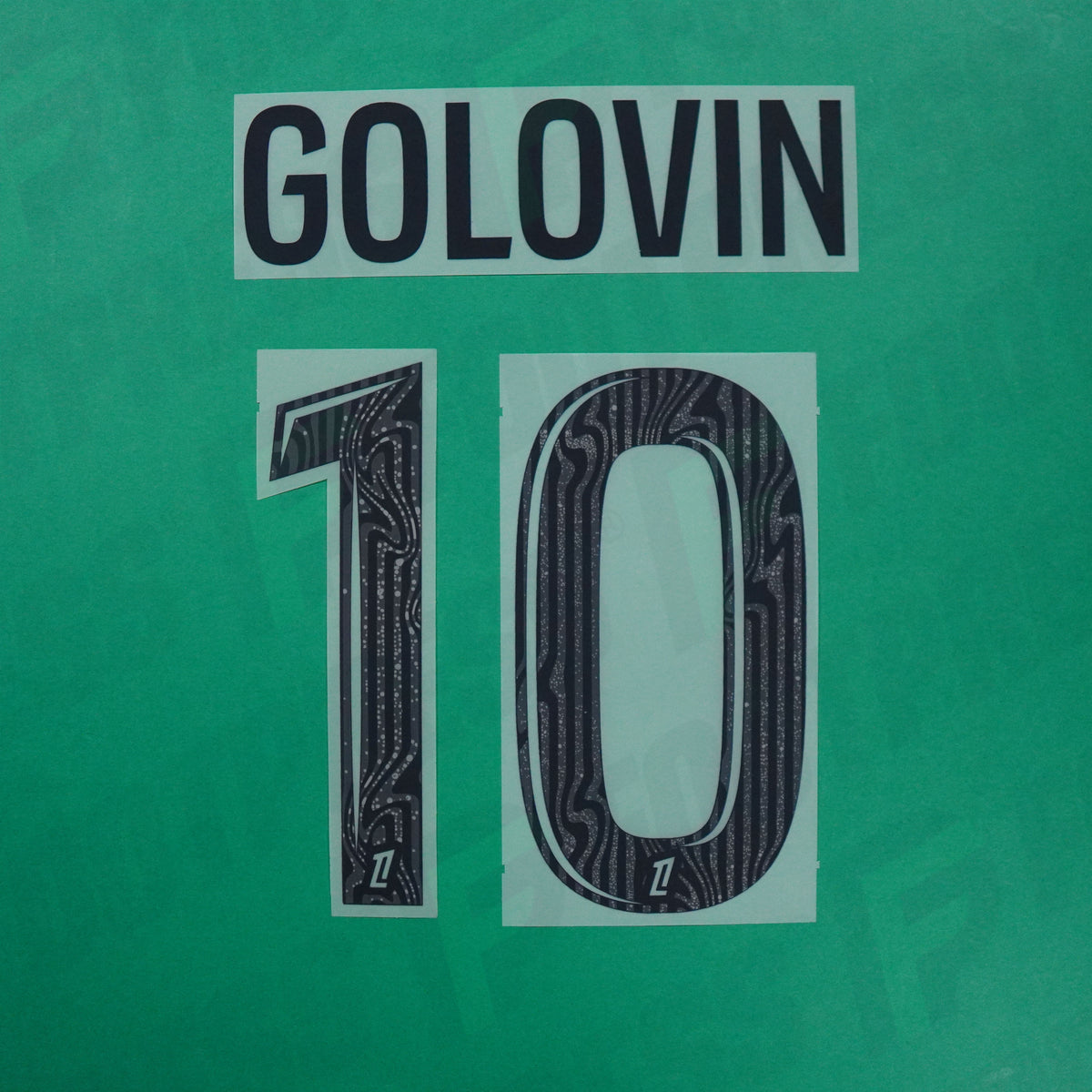 Flocage Officiel - AS Monaco, Golovin, 2026/2027, Third, Noir