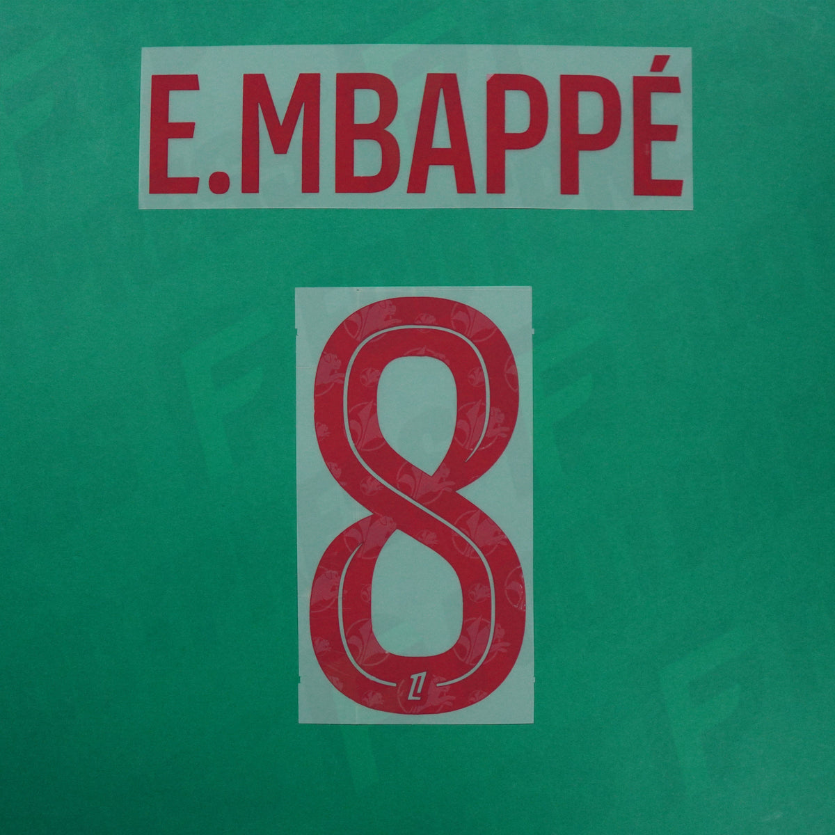 Flocage Officiel - Lille OSC, Mbappé, 2026/2027, Away, Rouge