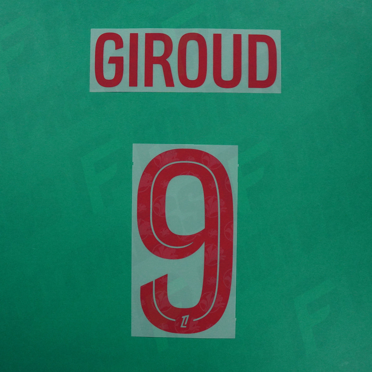 Flocage Officiel - Lille OSC, Giroud, 2026/2027, Away, Rouge