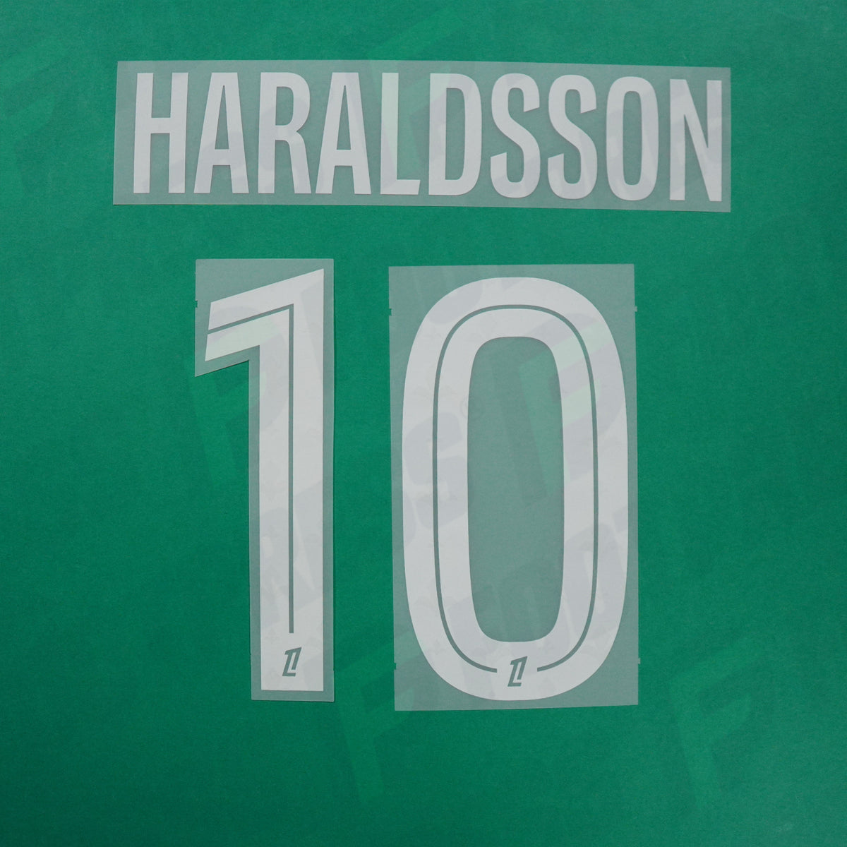 Flocage Officiel - Lille OSC, Haraldsson, 2026/2027, Home, Blanc