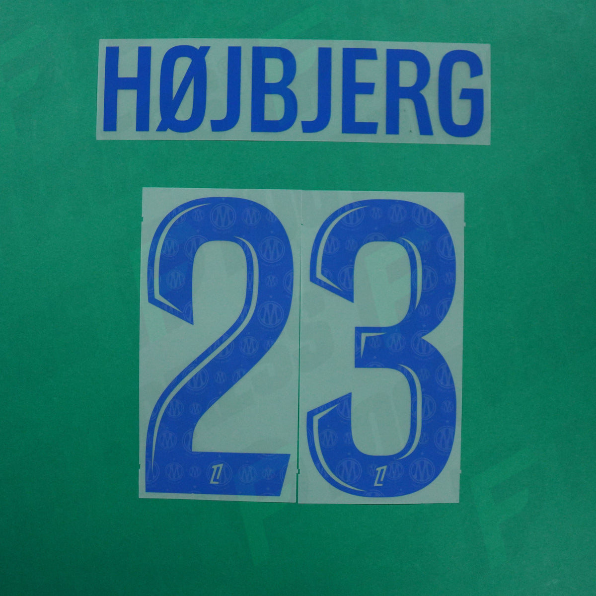 Flocage Officiel - Olympique de Marseille, Hojbjerg, 2026/2027, Home, Bleu foncé