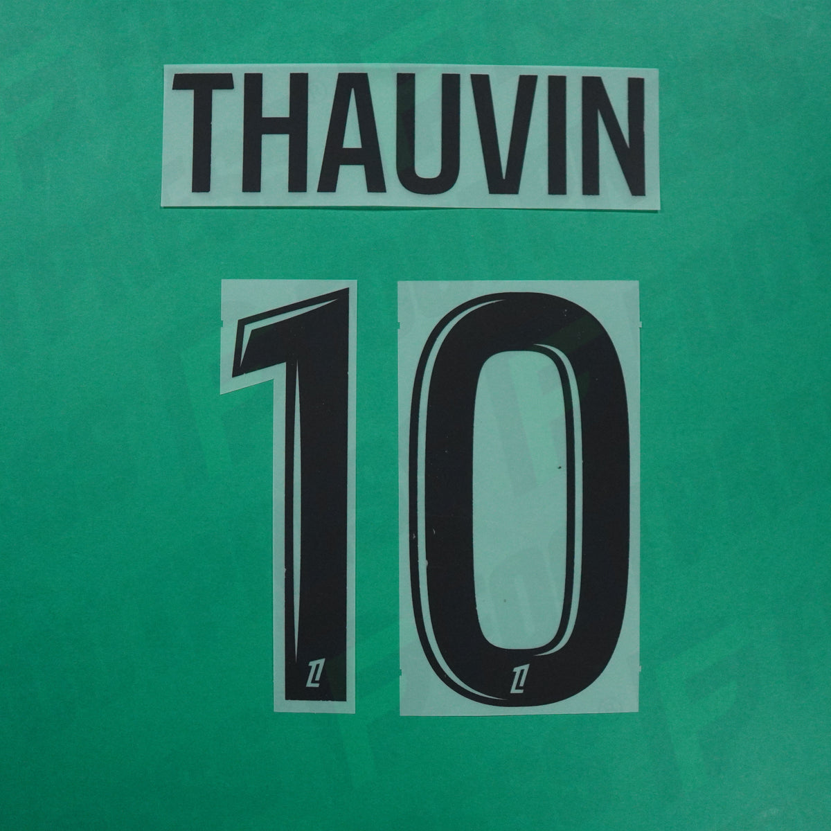 Flocage Officiel - RC Lens, Thauvin, 2025/2026 2026/2027, Third, Noir