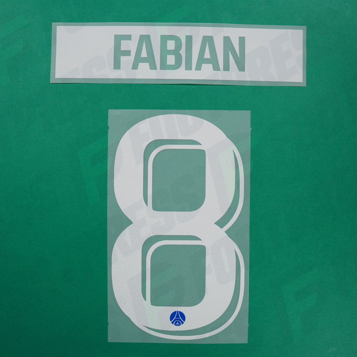 Flocage Officiel - Paris Saint-Germain, Fabian, 2026/2027, Home LDC, Blanc