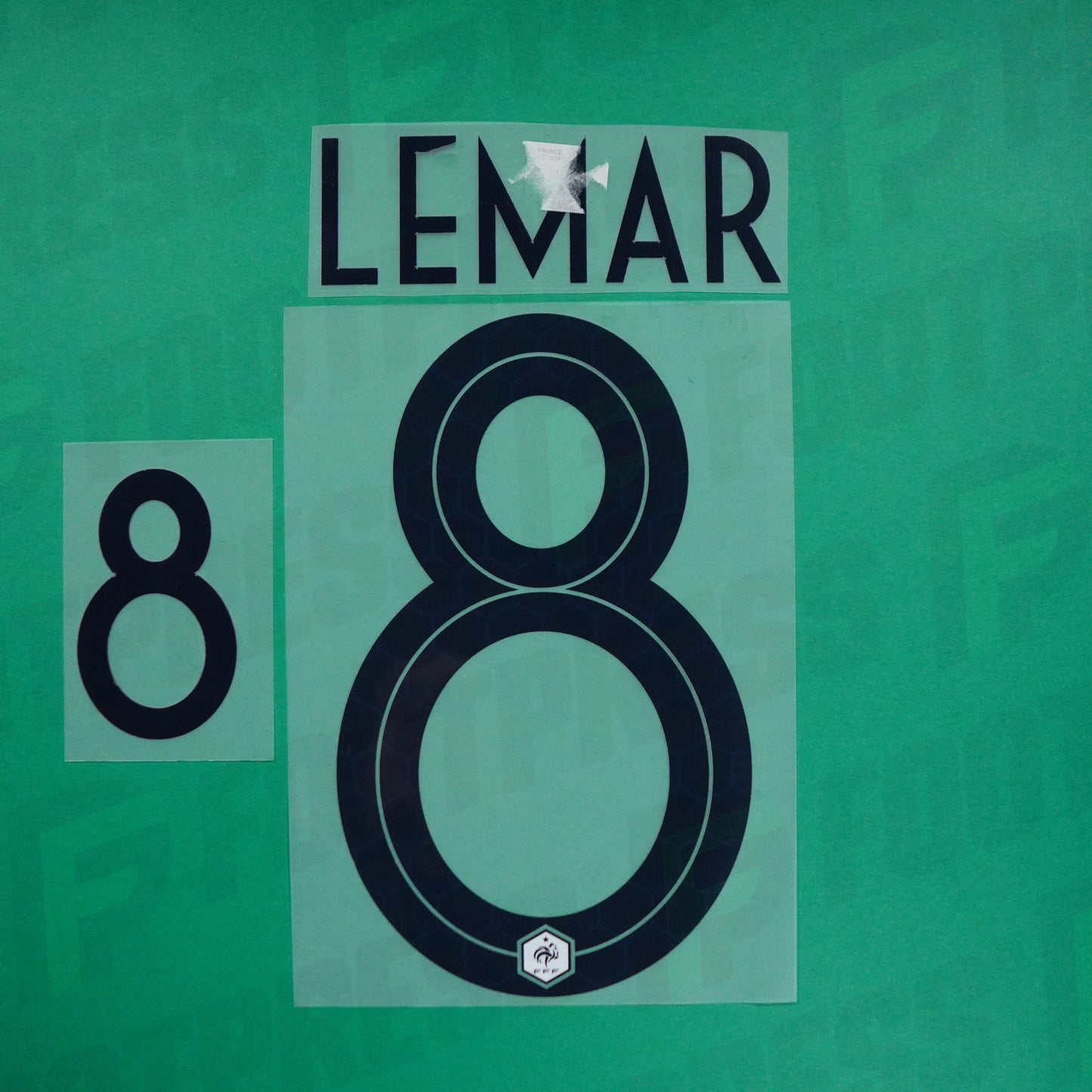 Official Nameset - France 1 star, Lemar, WC 2018, Away, Blue,