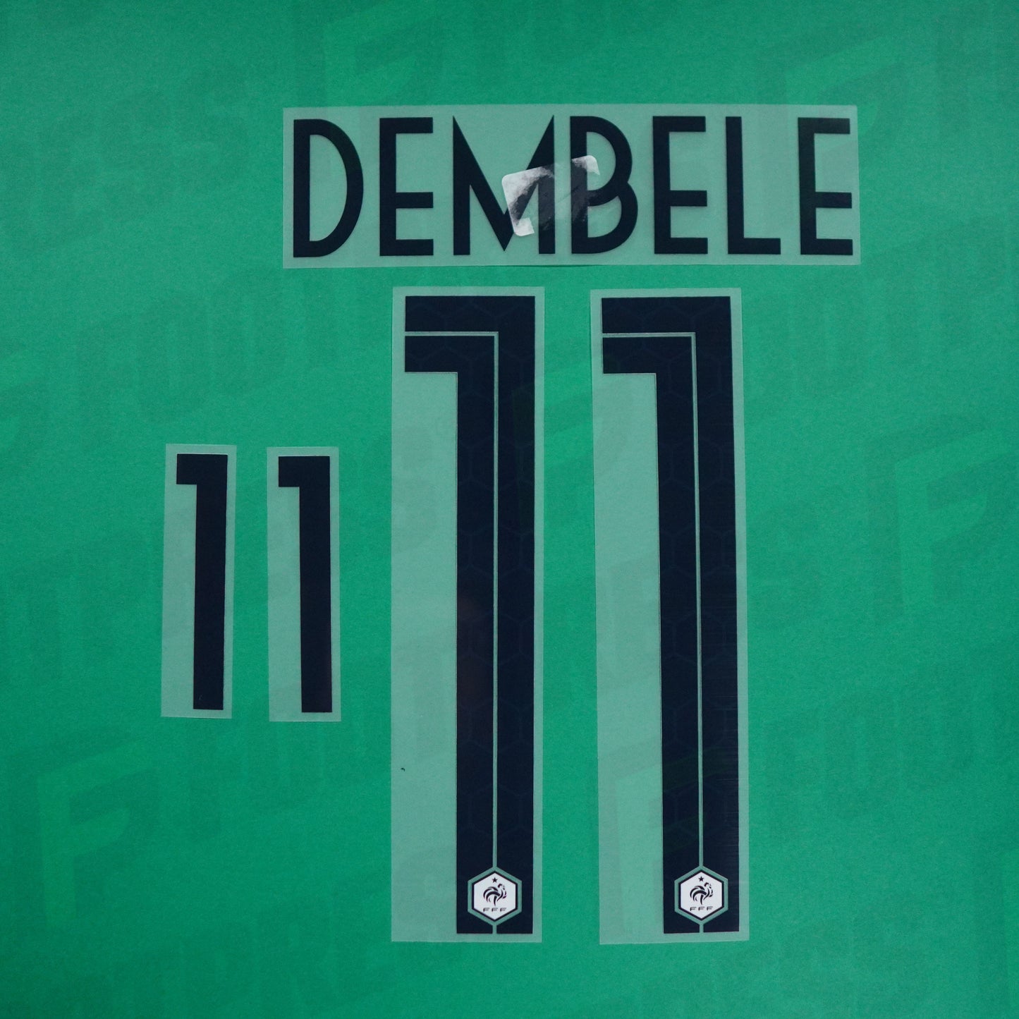 Flocage Officiel - France 1 étoile, Dembele, WC 2018, Away, Bleu