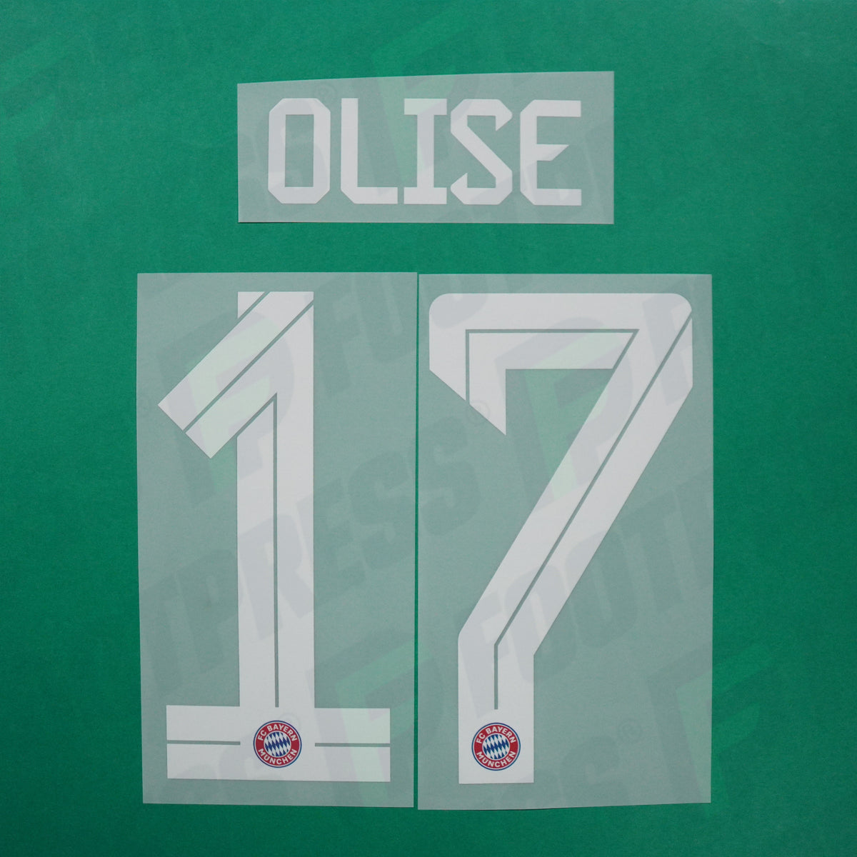 Flocage Officiel - Bayern Munich, Olise, 2025/2026, Home, Blanc