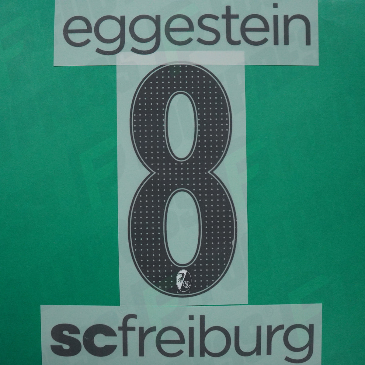 Flocage Officiel - SC Freiburg, Eggestein, 2025/2026, Home, Noir