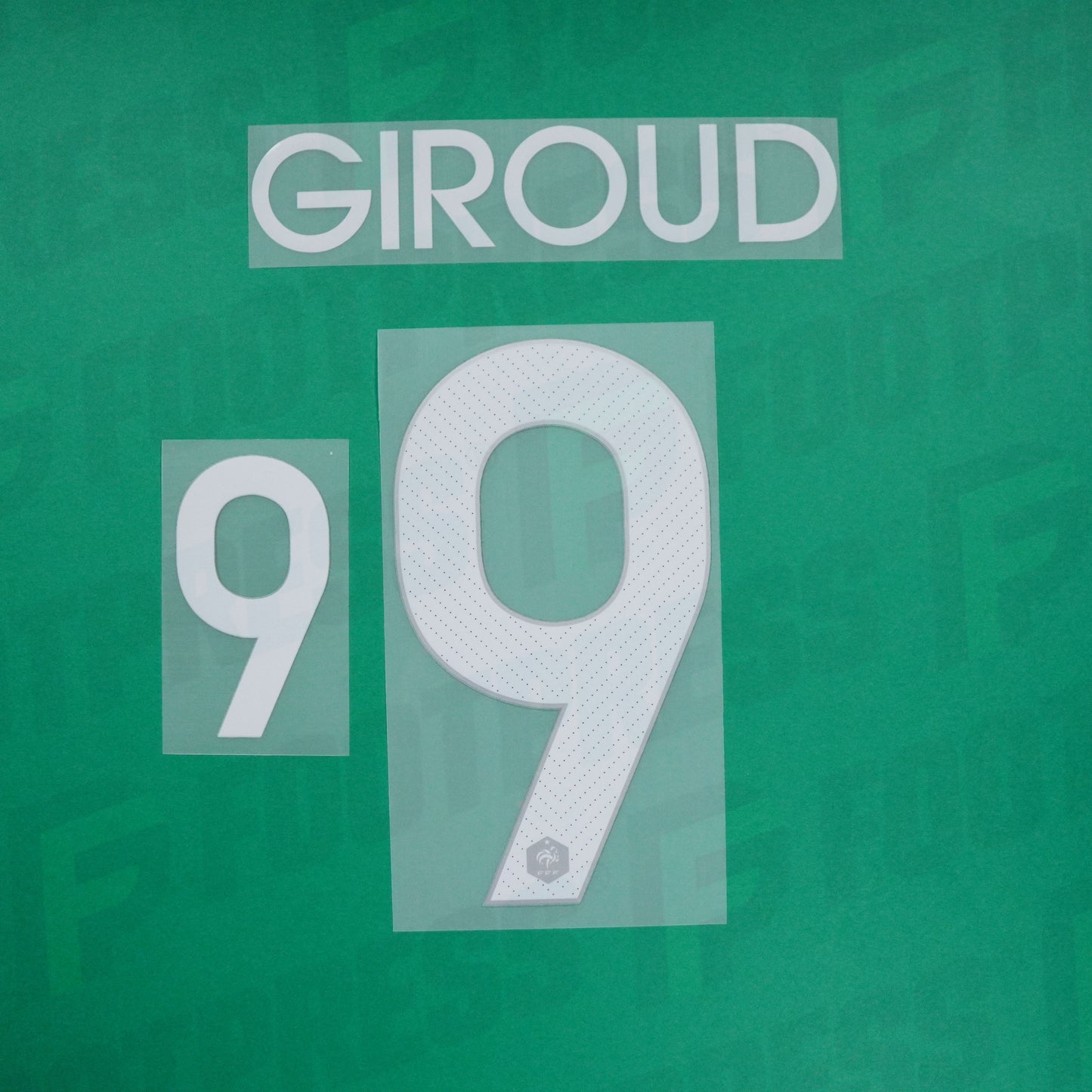 Official Nameset - France CHILD, Giroud, WC 2014, Home JUNIOR, White,