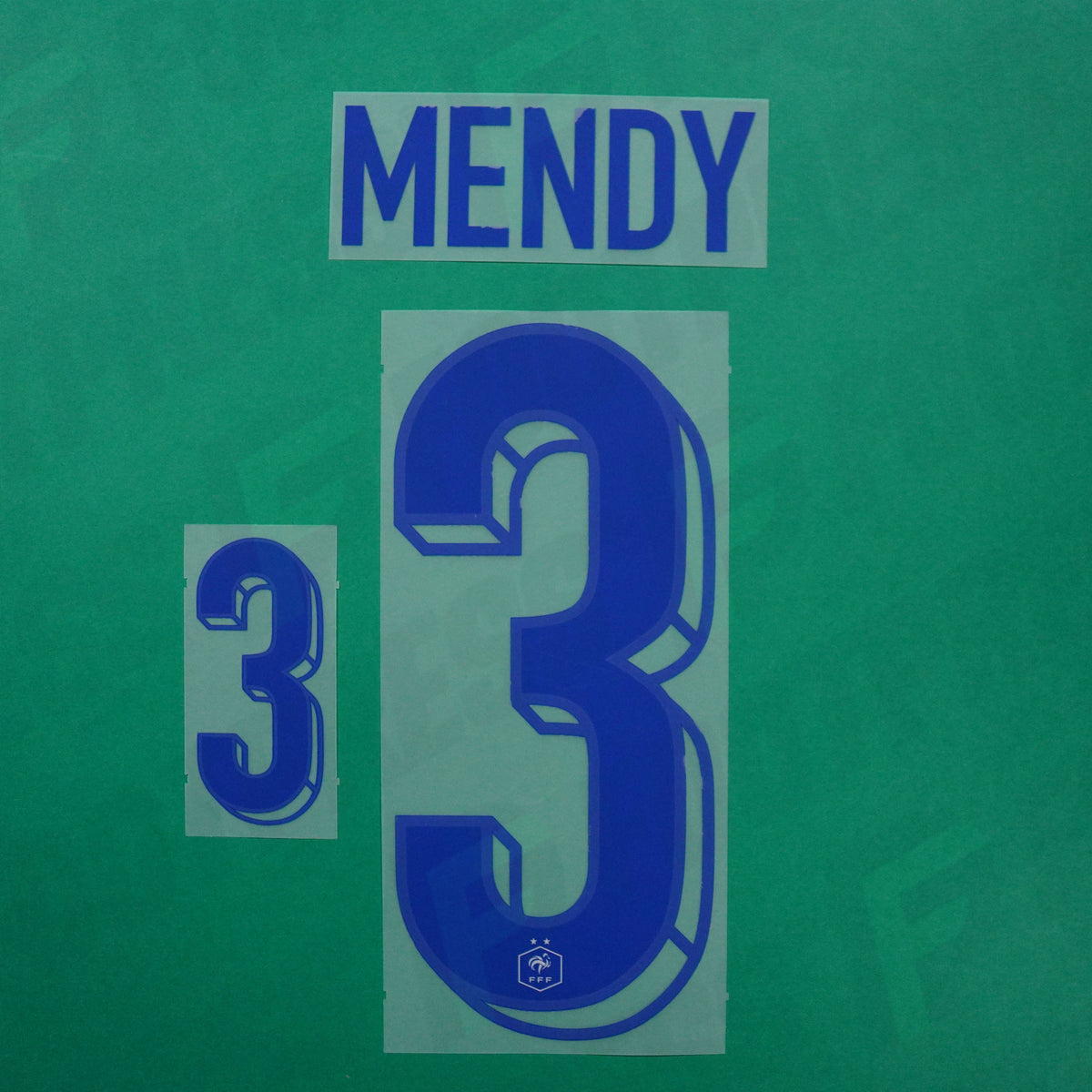 Flocage Officiel - France, Mendy, 2024, Away, Bleu