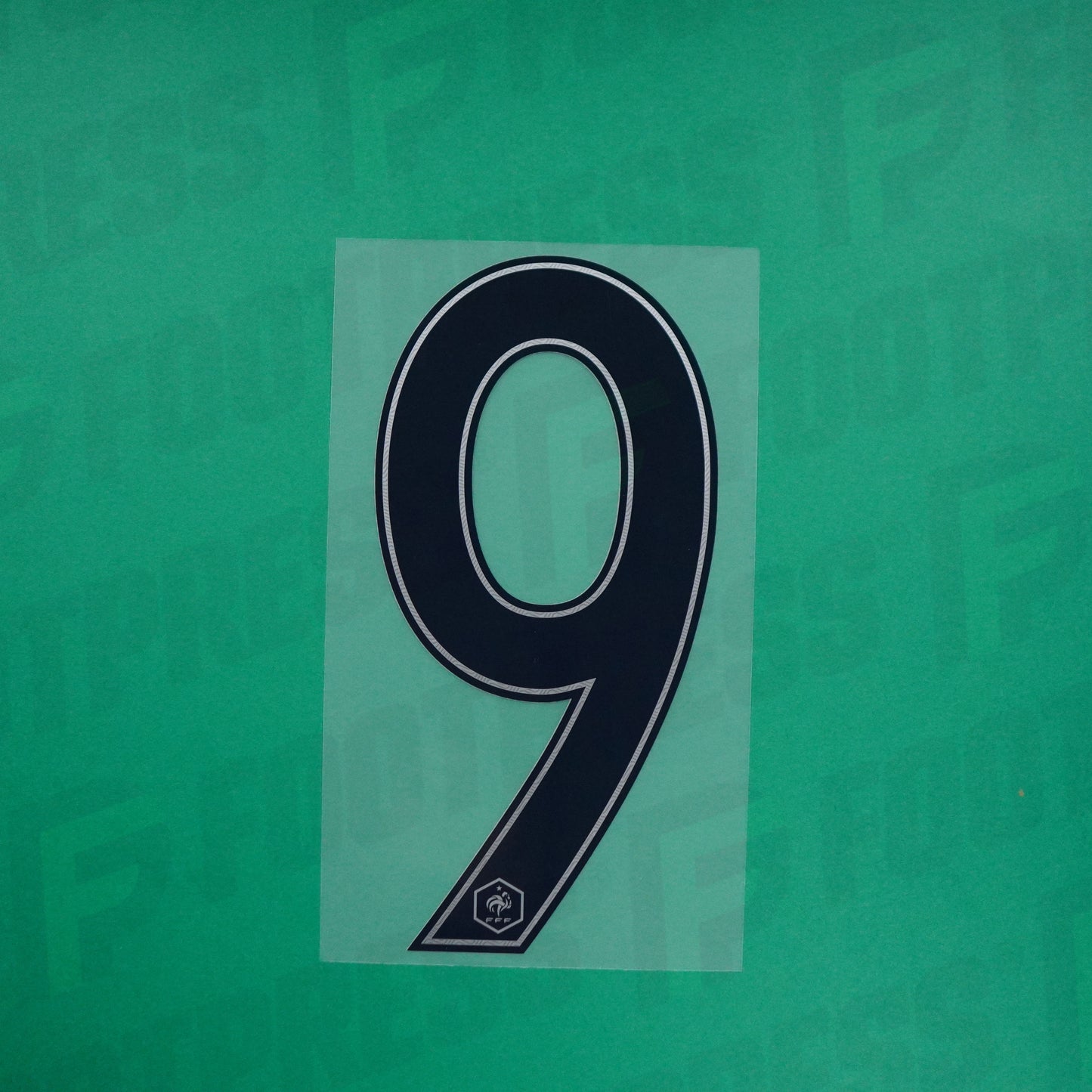 Flocado Oficial - Francia, Gran Número 9, 2016, Visitante, Azul