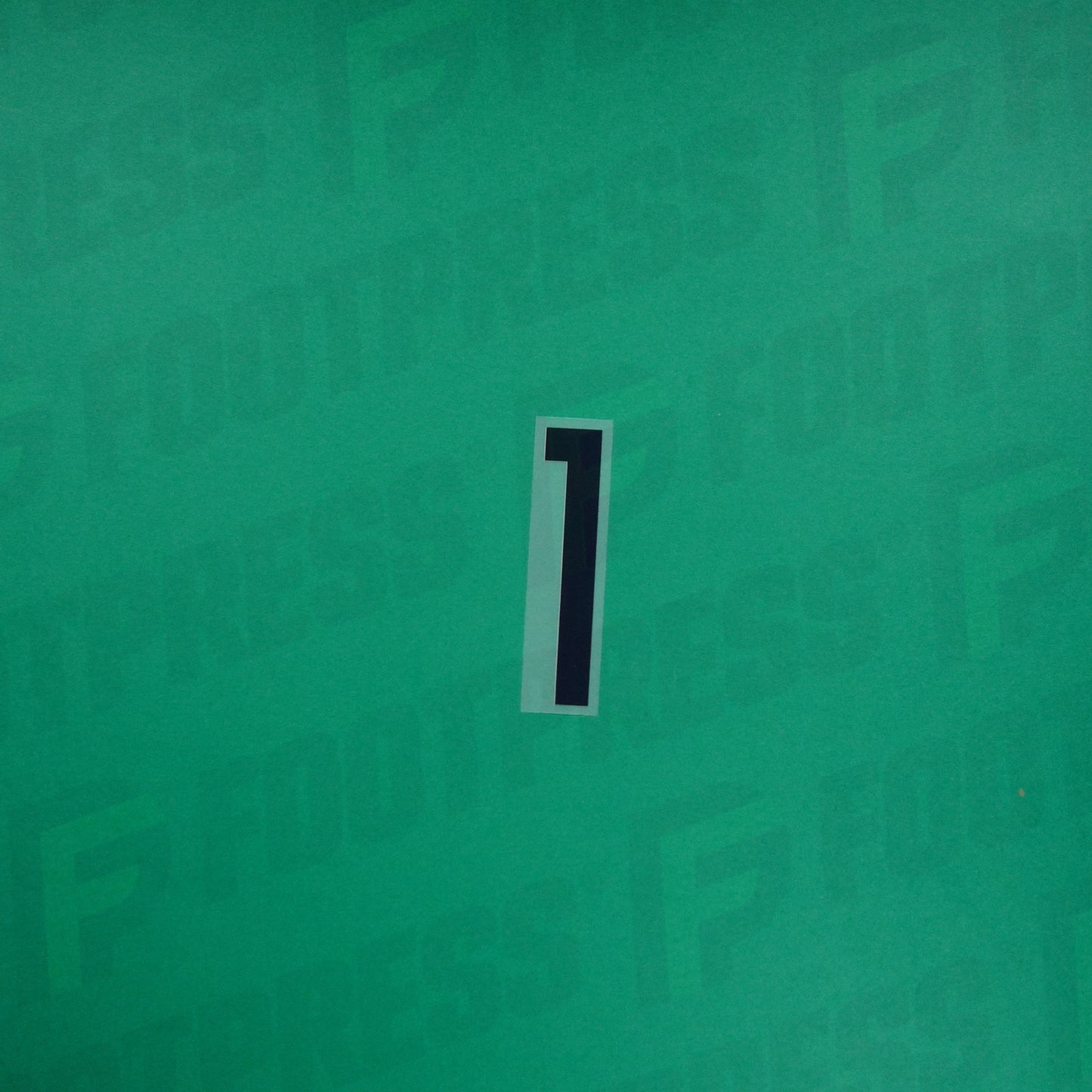 Flocado oficial - Francia 1 estrella, Número pequeño 1, 2018, Visitante, Azul