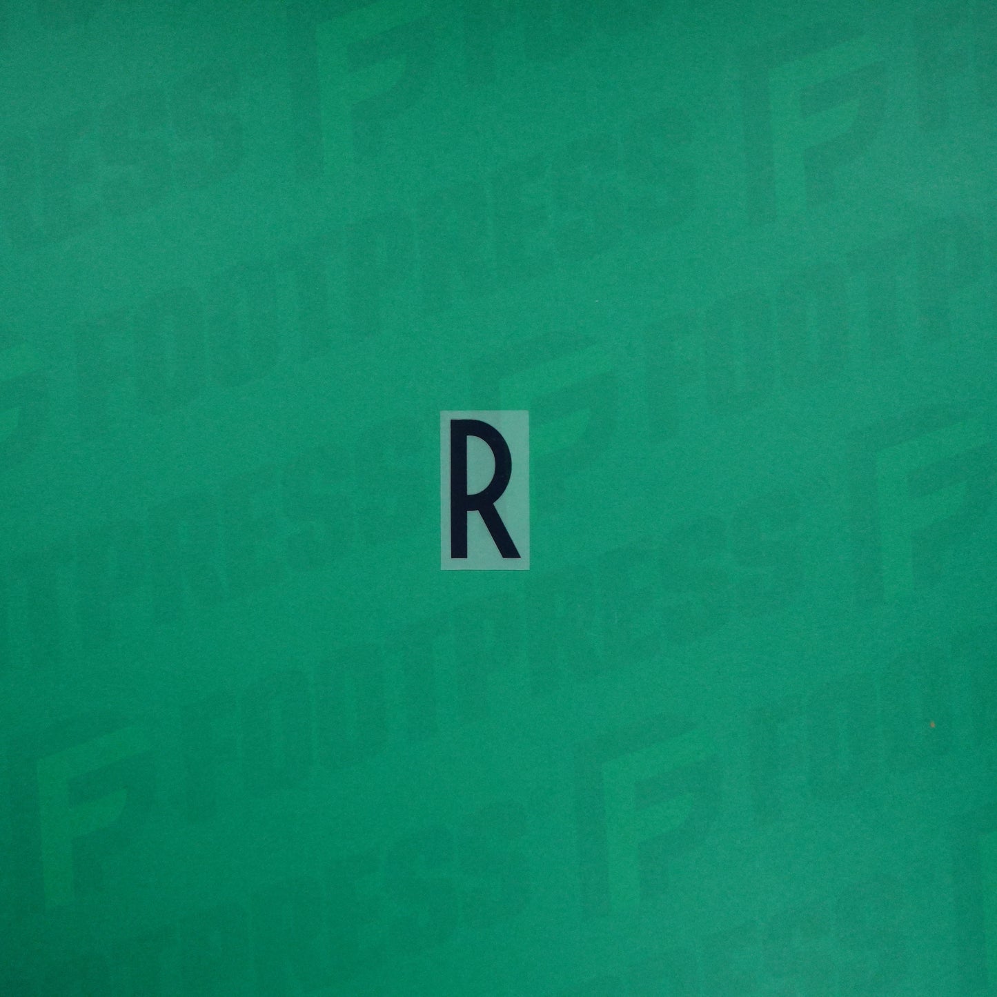 Flocado oficial - Francia 1 estrella, Letra "R", 2018, Visitante, Azul