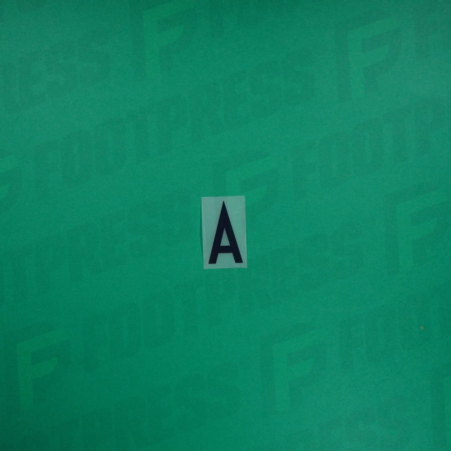 Flocado oficial - Francia 1 estrella,"Letra "A", 2018, Visitante, Azul